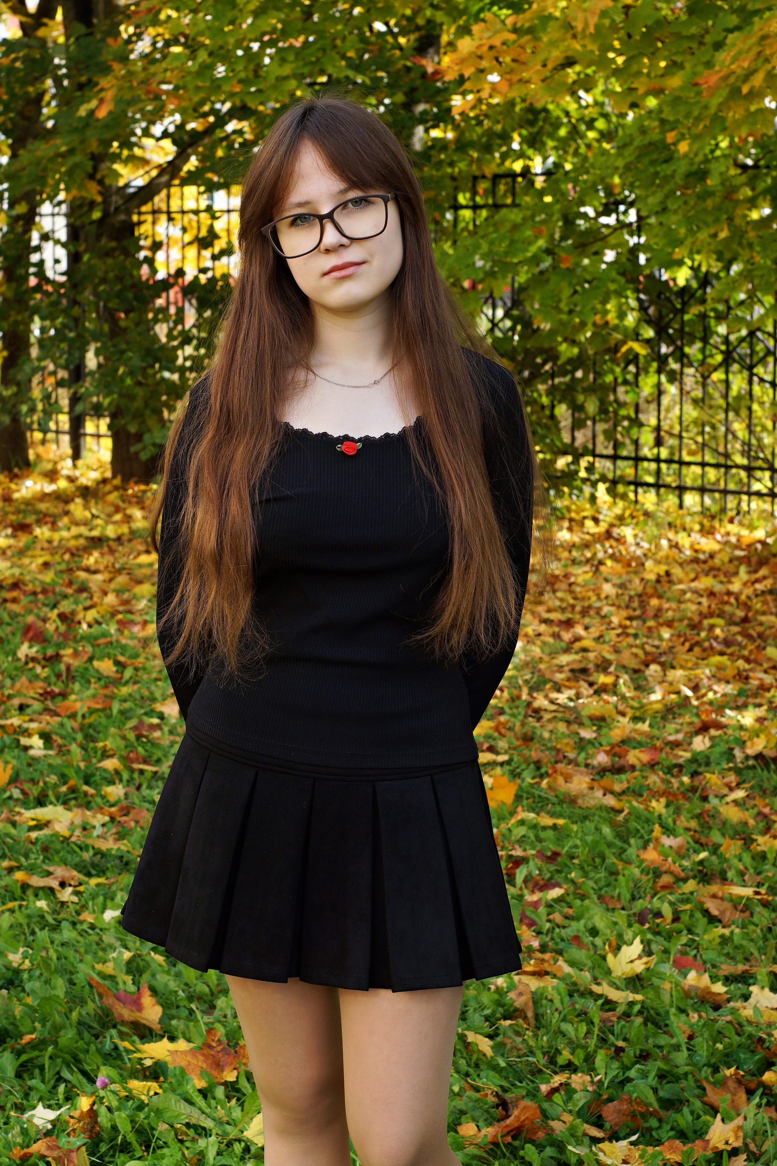 Осенняя фотосессия в школе г. Йошкар-Ола