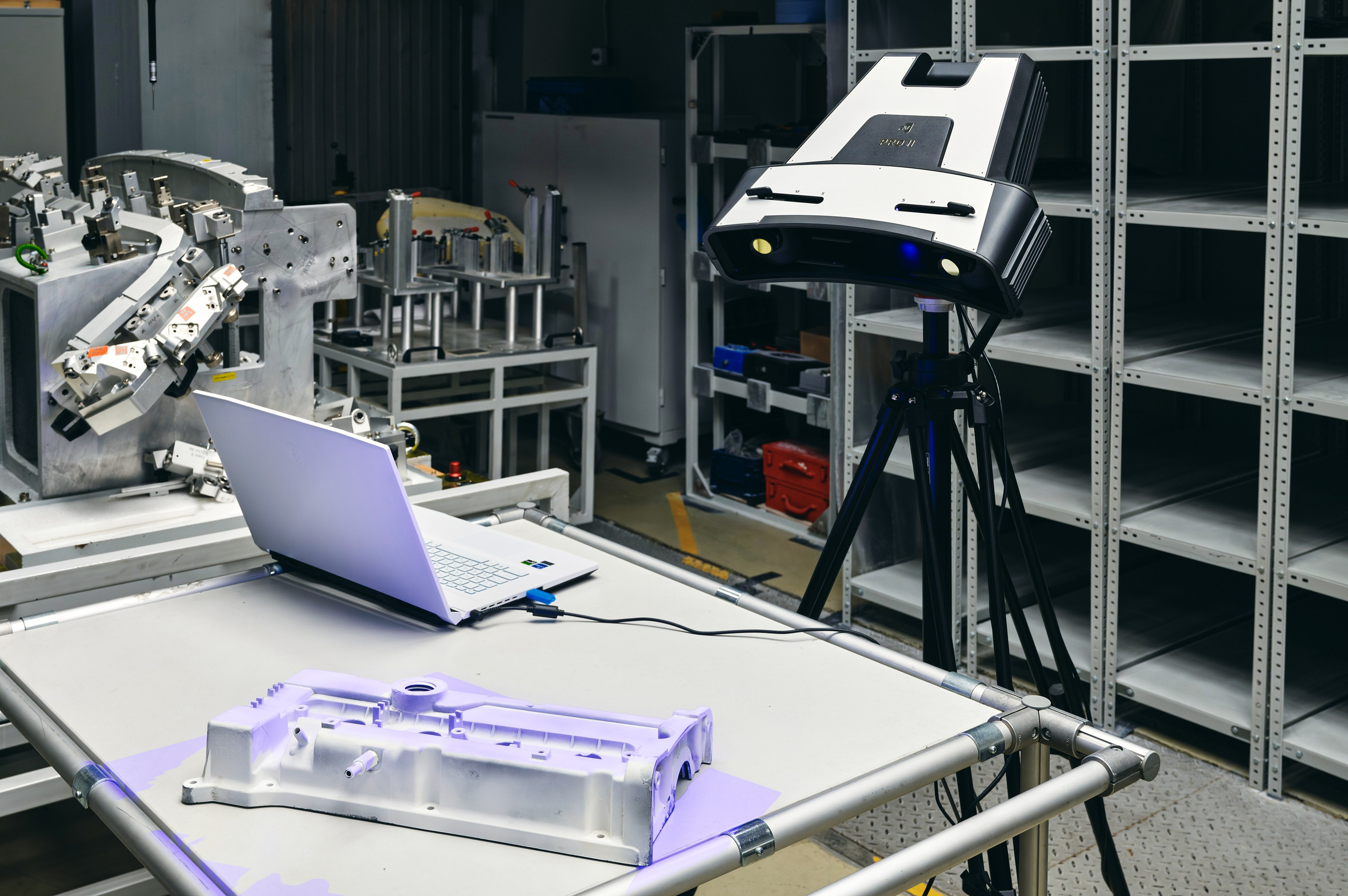 Метрологический 3D-сканер PRO II. Фотограф Юсов Александр