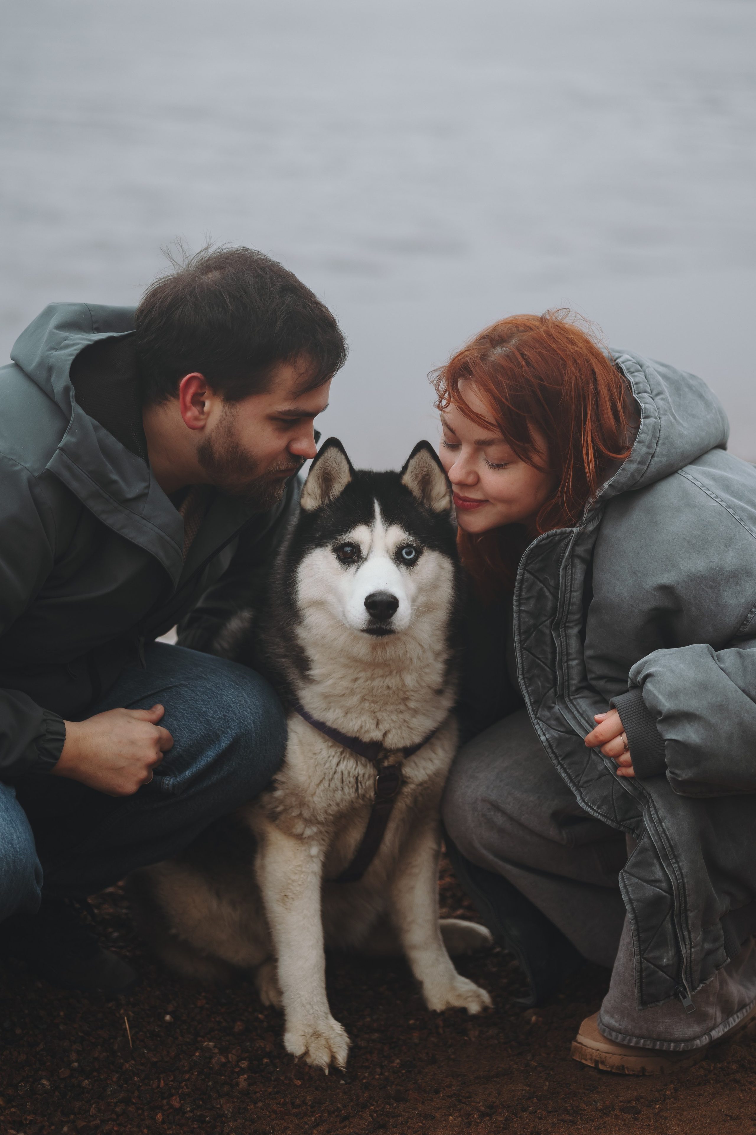 Катя, Илья и Эльза. Фотограф-анималист в Санкт-Петербурге Алина Яхонт