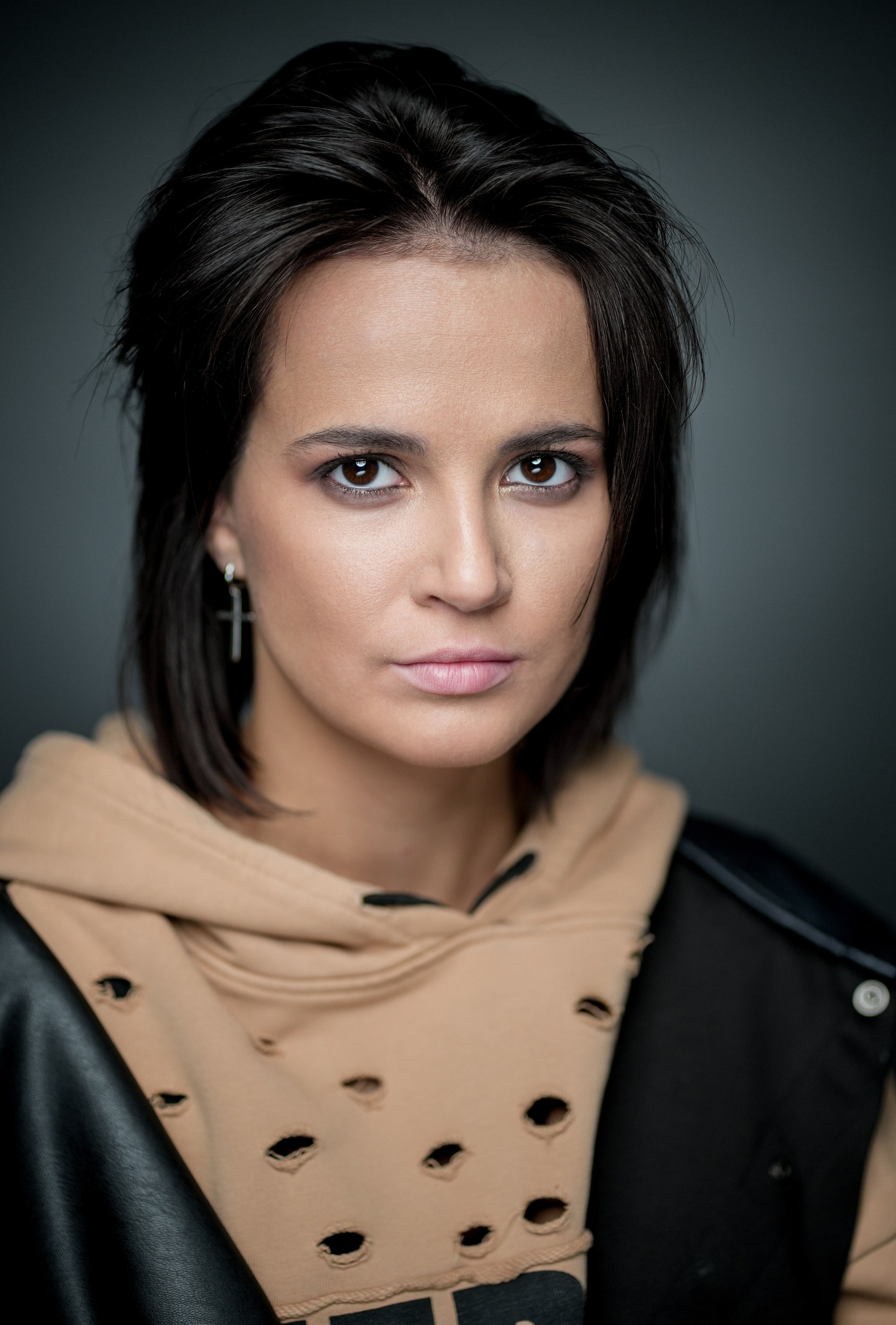 Актриса Виктория Крат. Портретная съемка в Москве, студийный фотограф Игорь Фомин