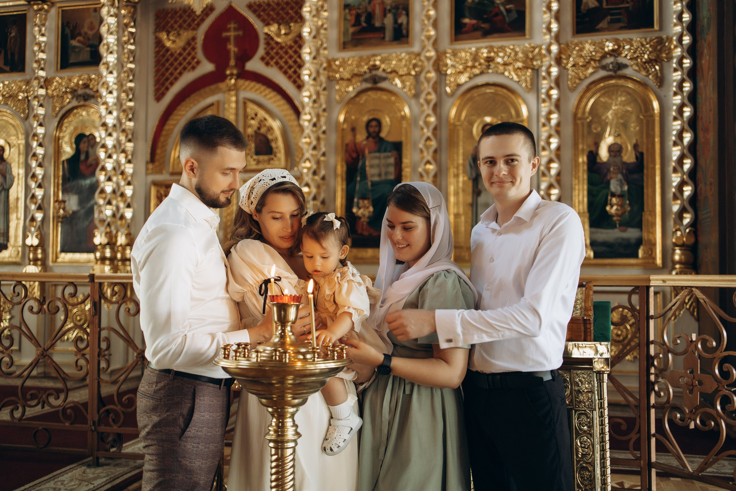 Крещение Стефании. Самый теплый фотограф в Краснодаре Рябоконь Ксения