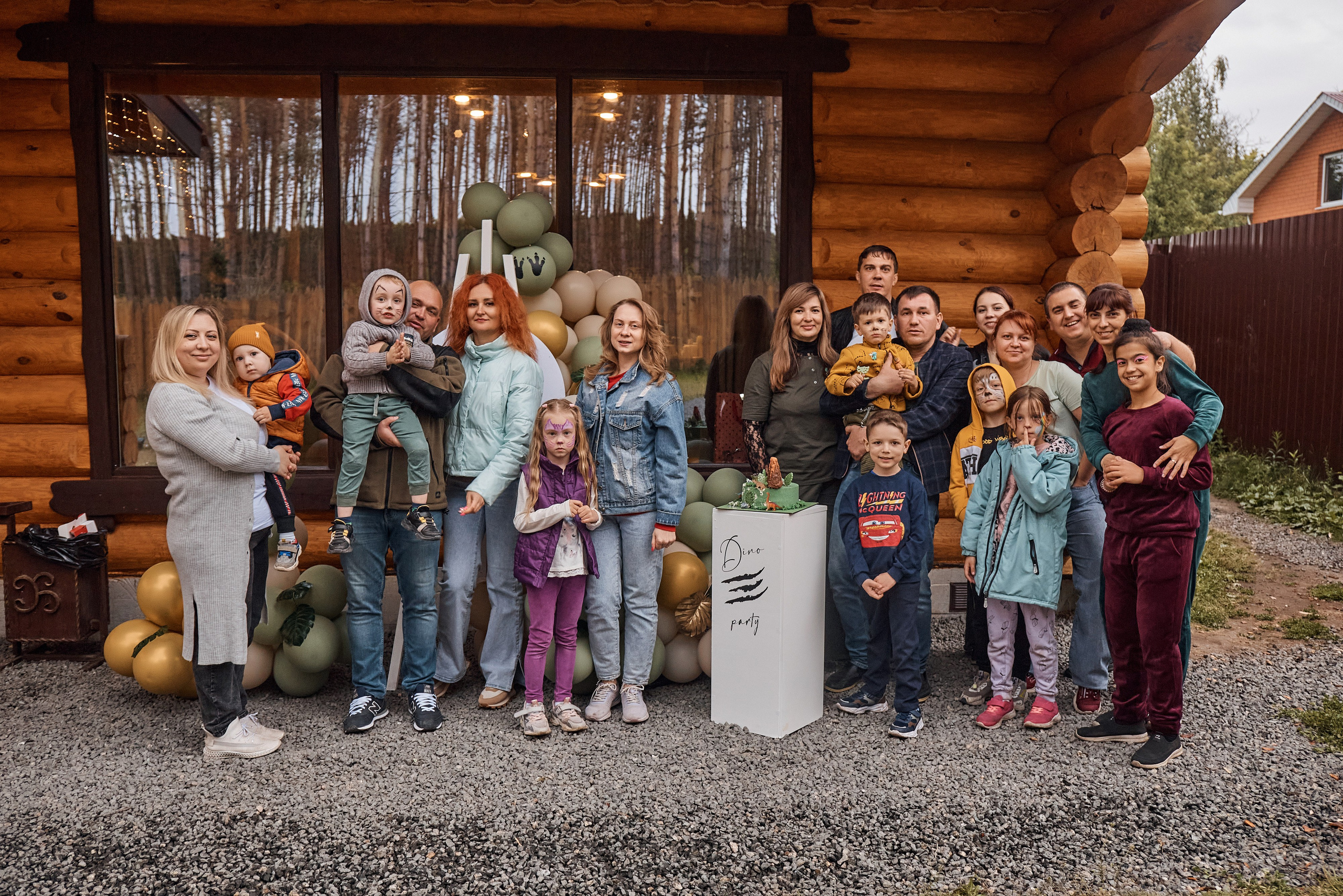 Дино-праздник. Детский и семейный фотограф Шемарова Ольга