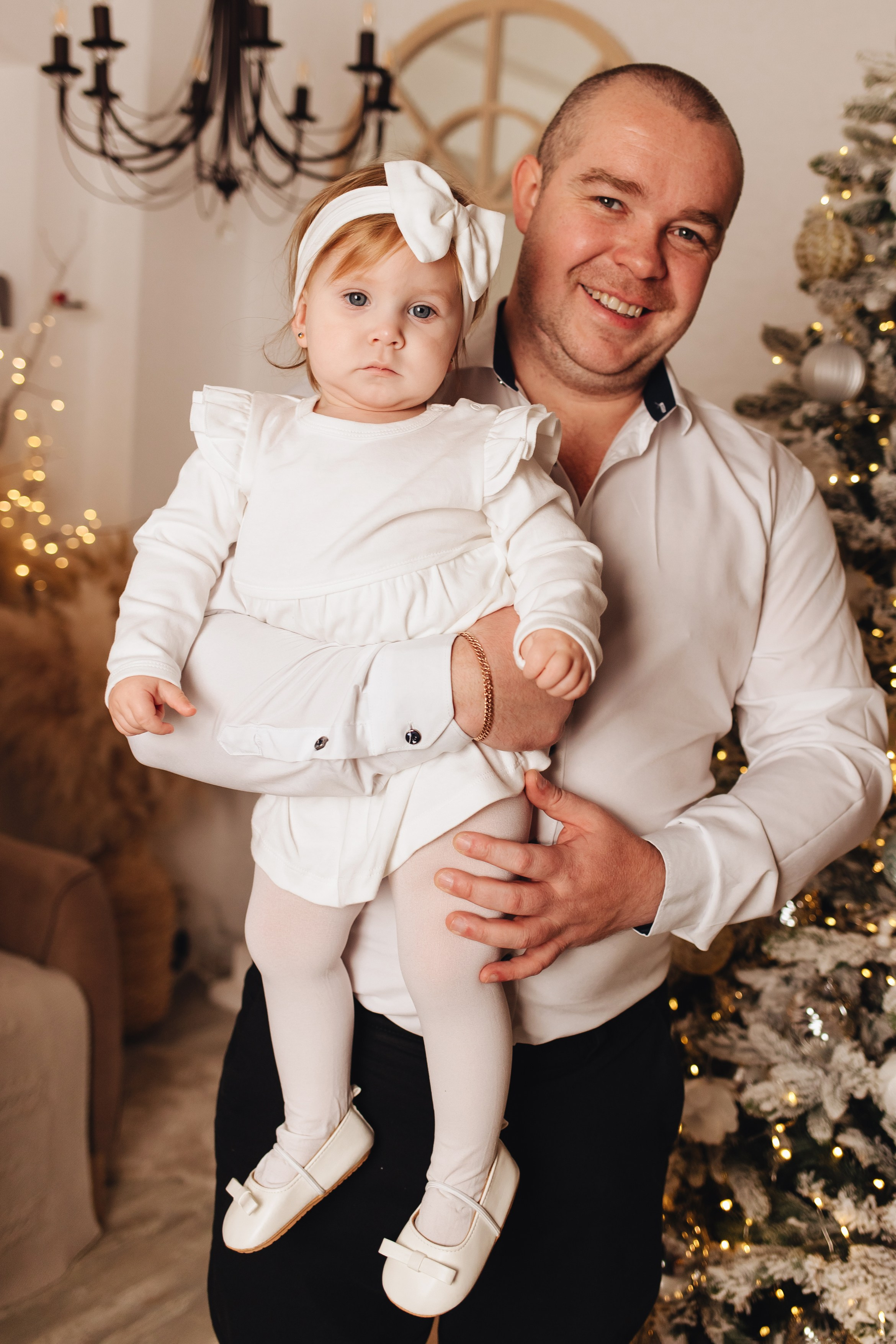 Семейная новогодняя фотосессия. Фотограф Елена Кириллова