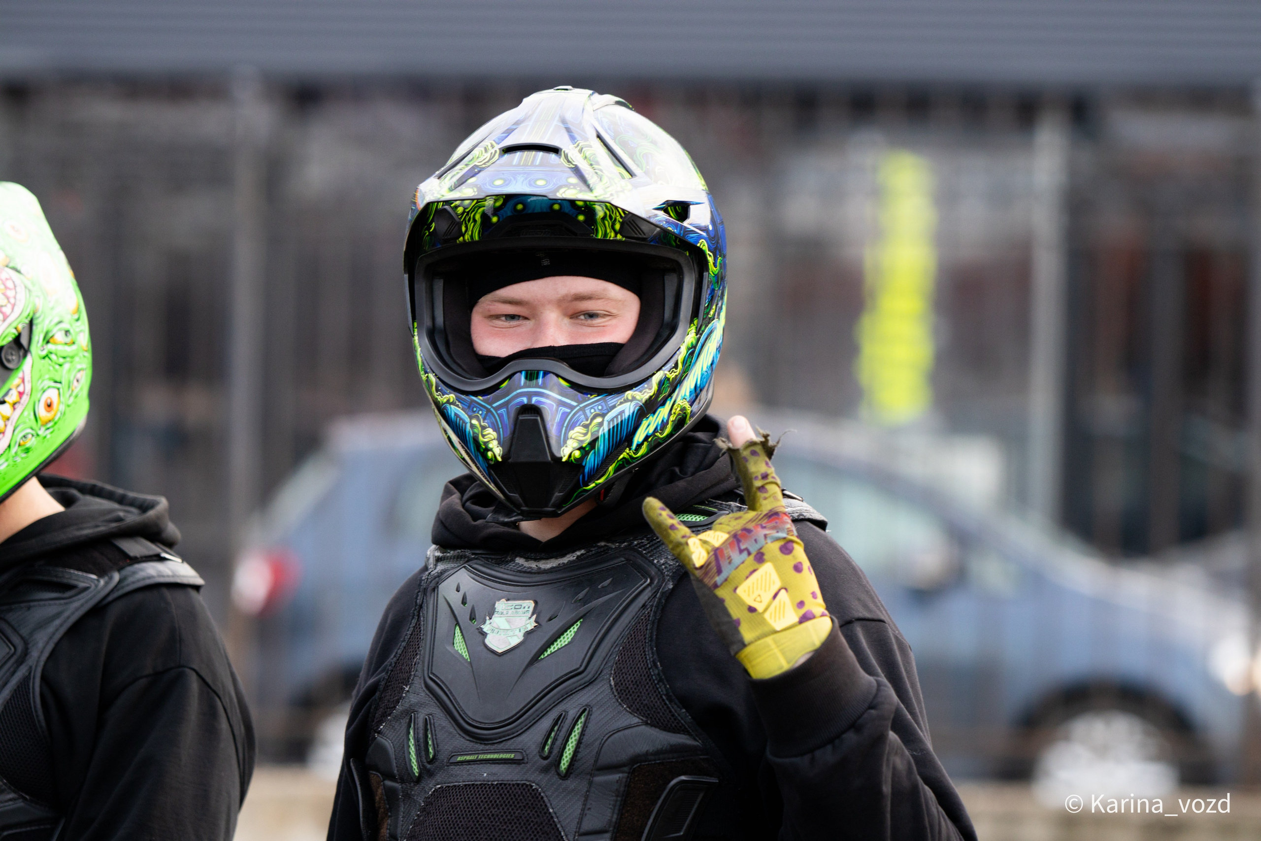 Выступление команды МОТО ШОУ SMT (Стантрайдинг, мотошоу). Репортажный фотограф в Москве и Зеленограде Karina-vozd