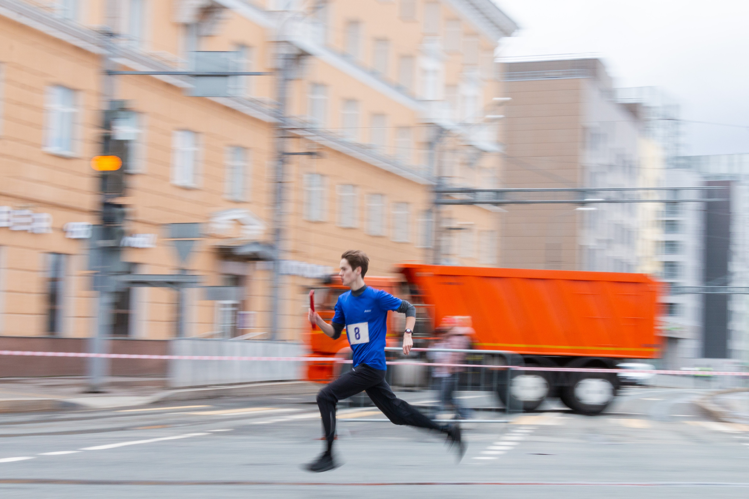 Пермь. Эстафета «Звезда» 2025. Фото. Олег Романов. Мастер фото по спорту