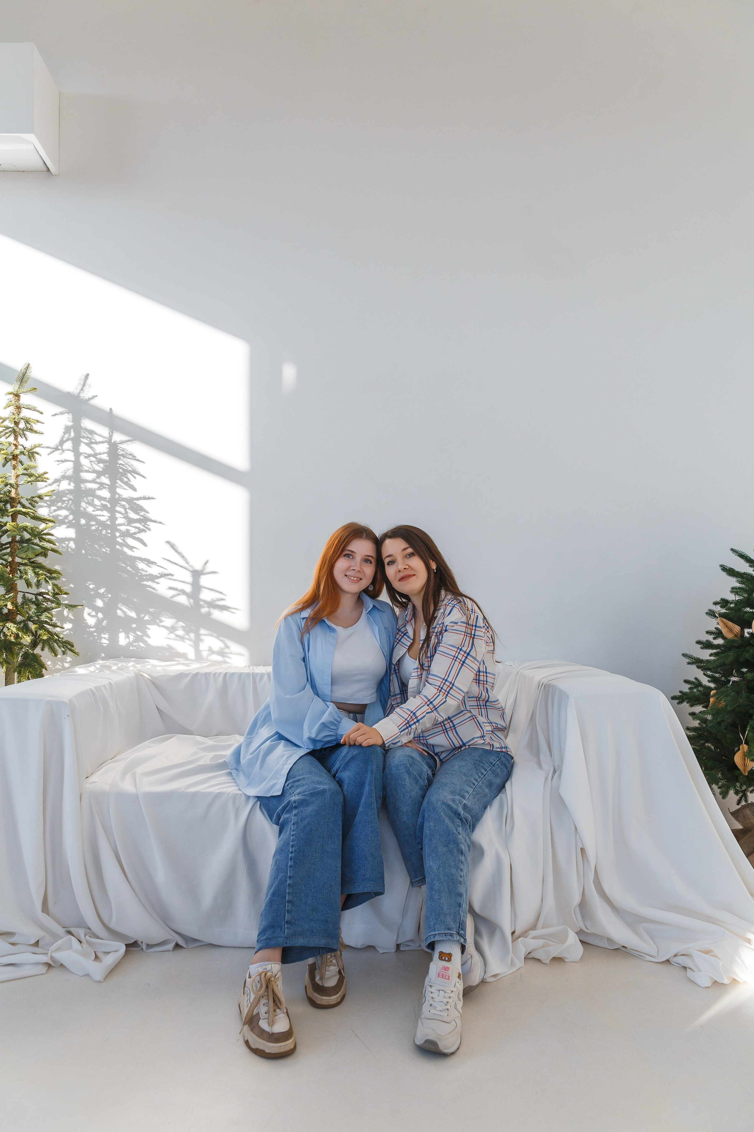 Рождественская встреча Синицыных в студии. Событийный фотограф Максим Бескоровайновнов