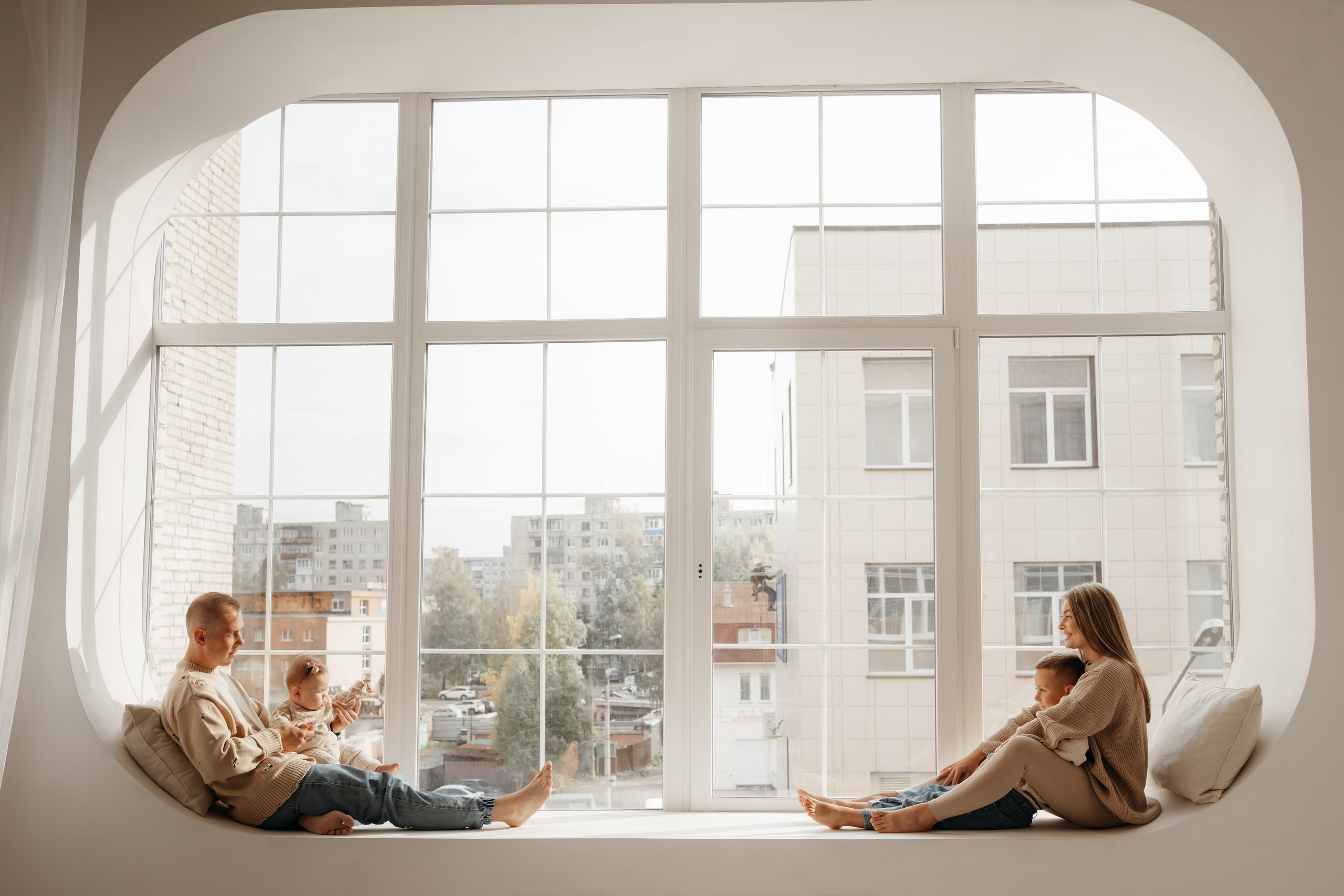 Семейная и детская фотосъемка в студии в Архангельске. Портретный и свадебный фотограф в Архангельске Елизавета Стрекаловская