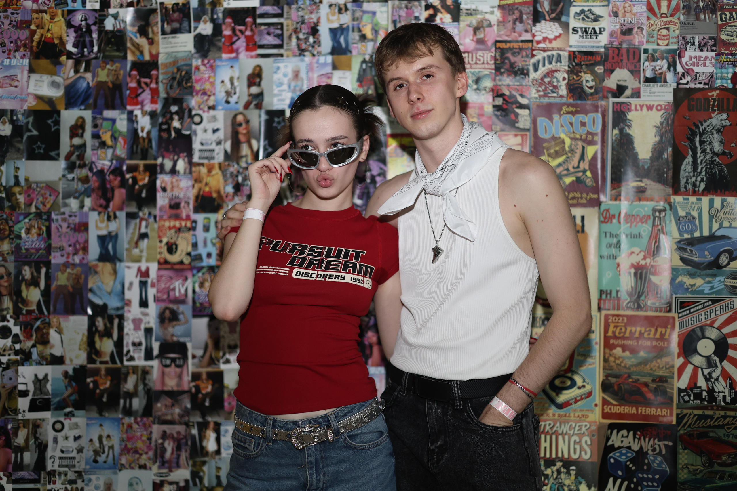 Student american-style party. Mintonov's Film Studio