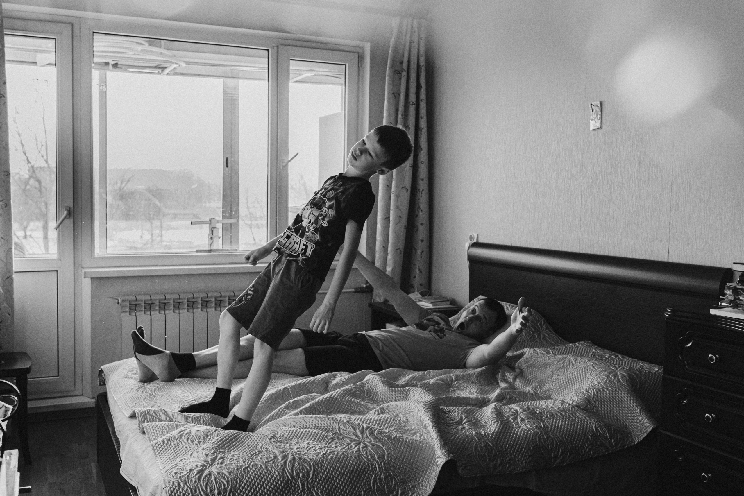 Мальчик, кот и Человек-паук. Семейный фотограф в Москве Марина Аргунова