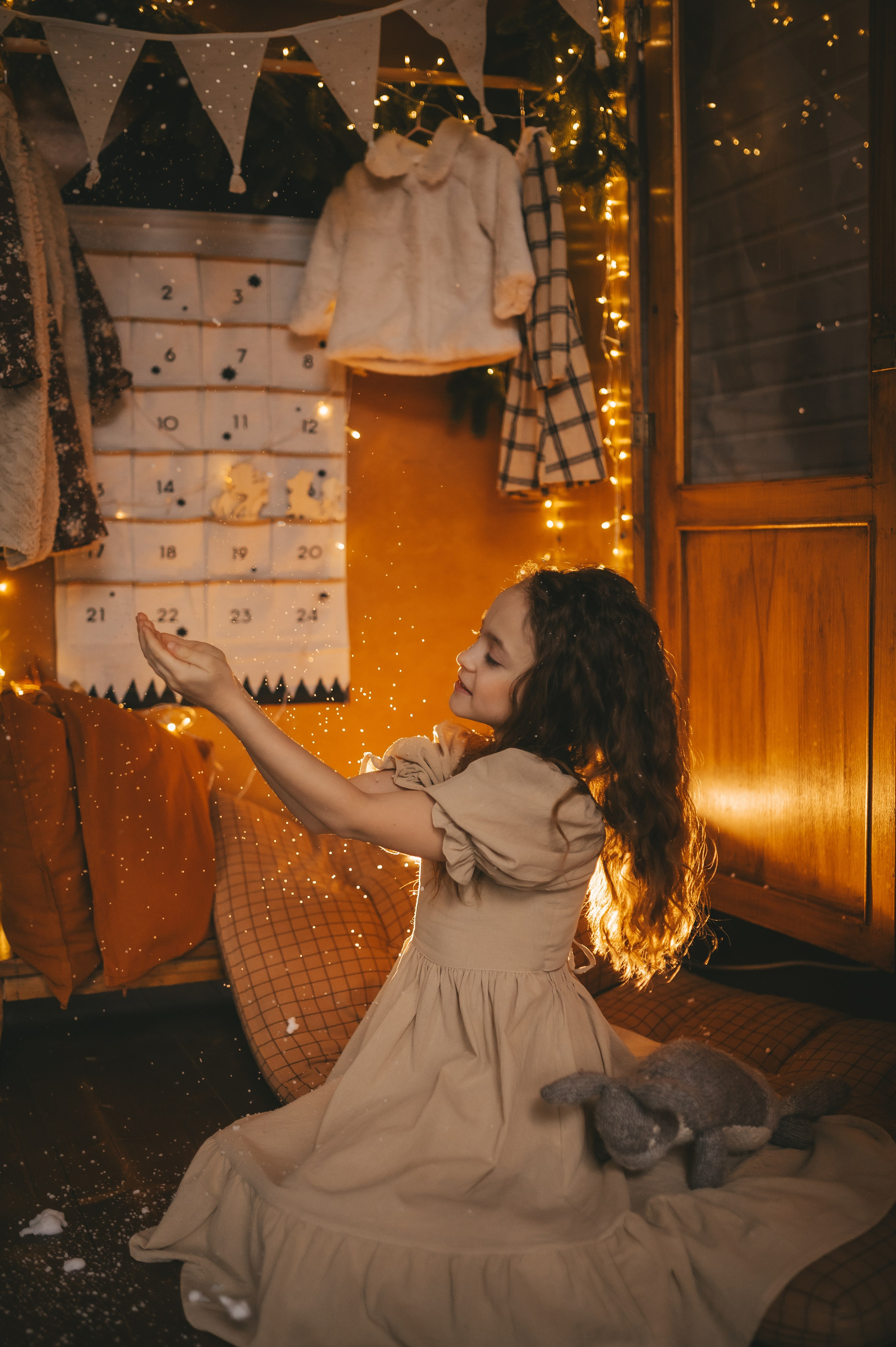 Семейная новогодняя фотосессия в фотодаче Дом Элли г. Пушкино. Семейный и детский фотограф в Сергиев Посаде, Хотьково Якимчук Любовь