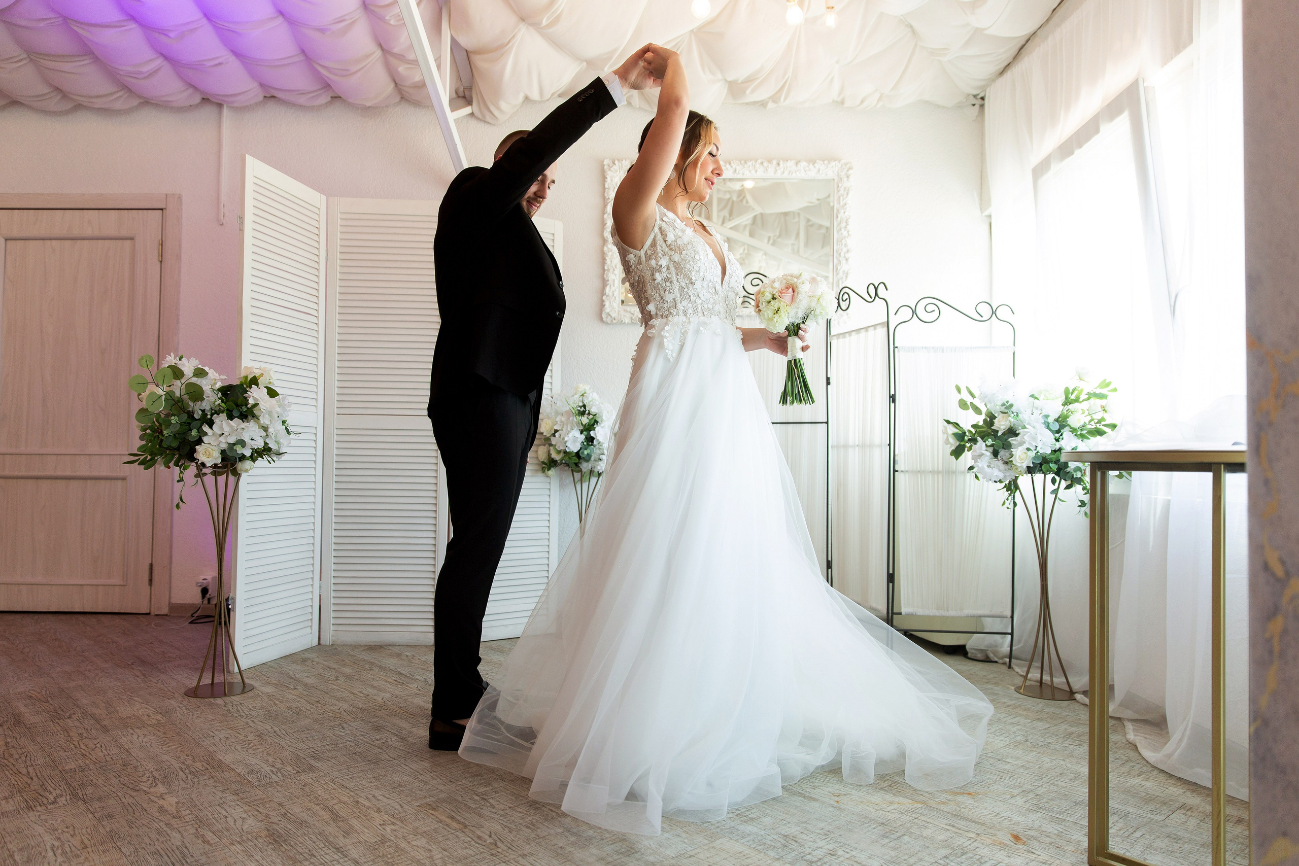 Свадебная фотосессия Дианы и Олега. Свадебный и портретный фотограф в Санкт-Петербурге Надежда Чечулина