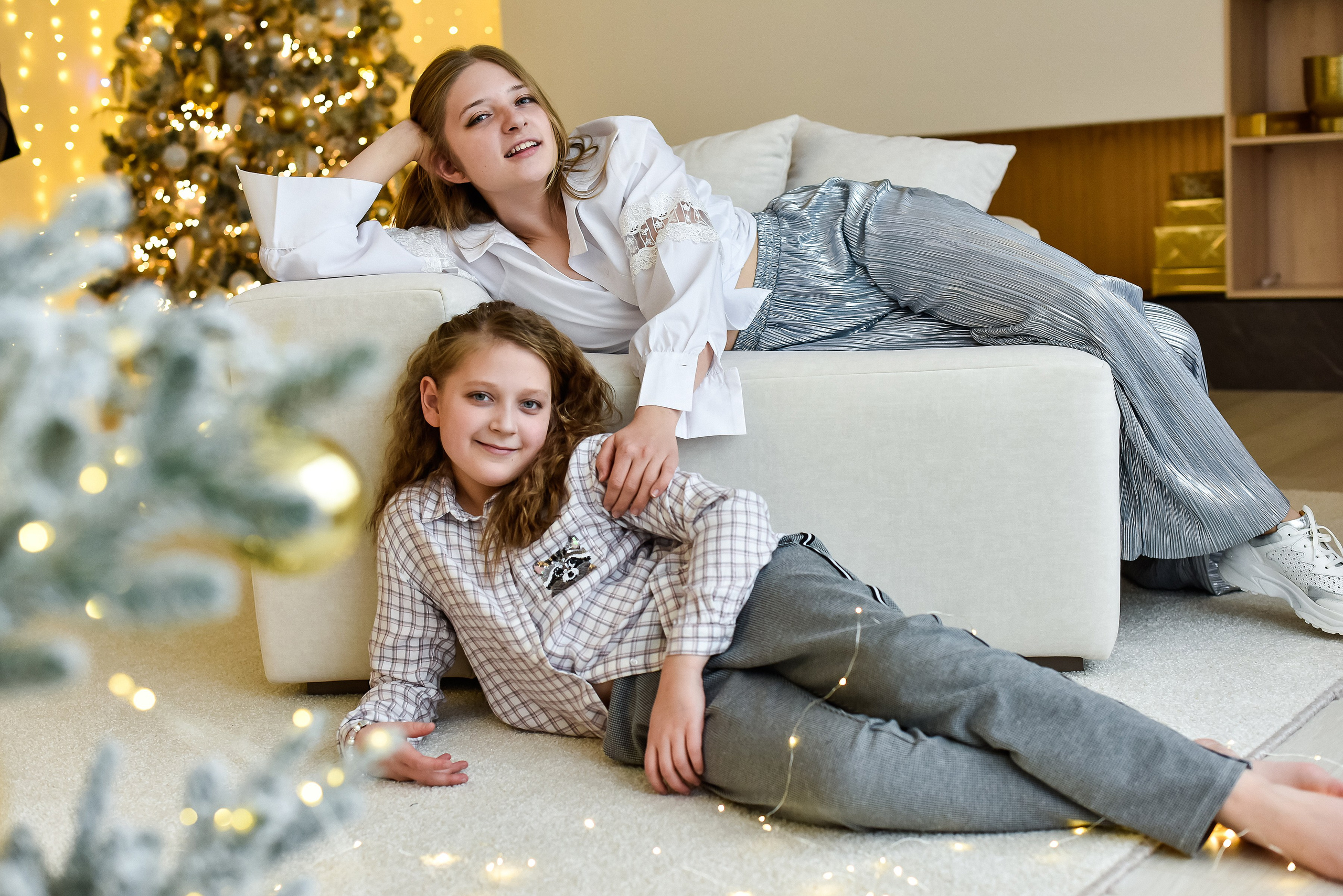 Семья Александра и его девочек)