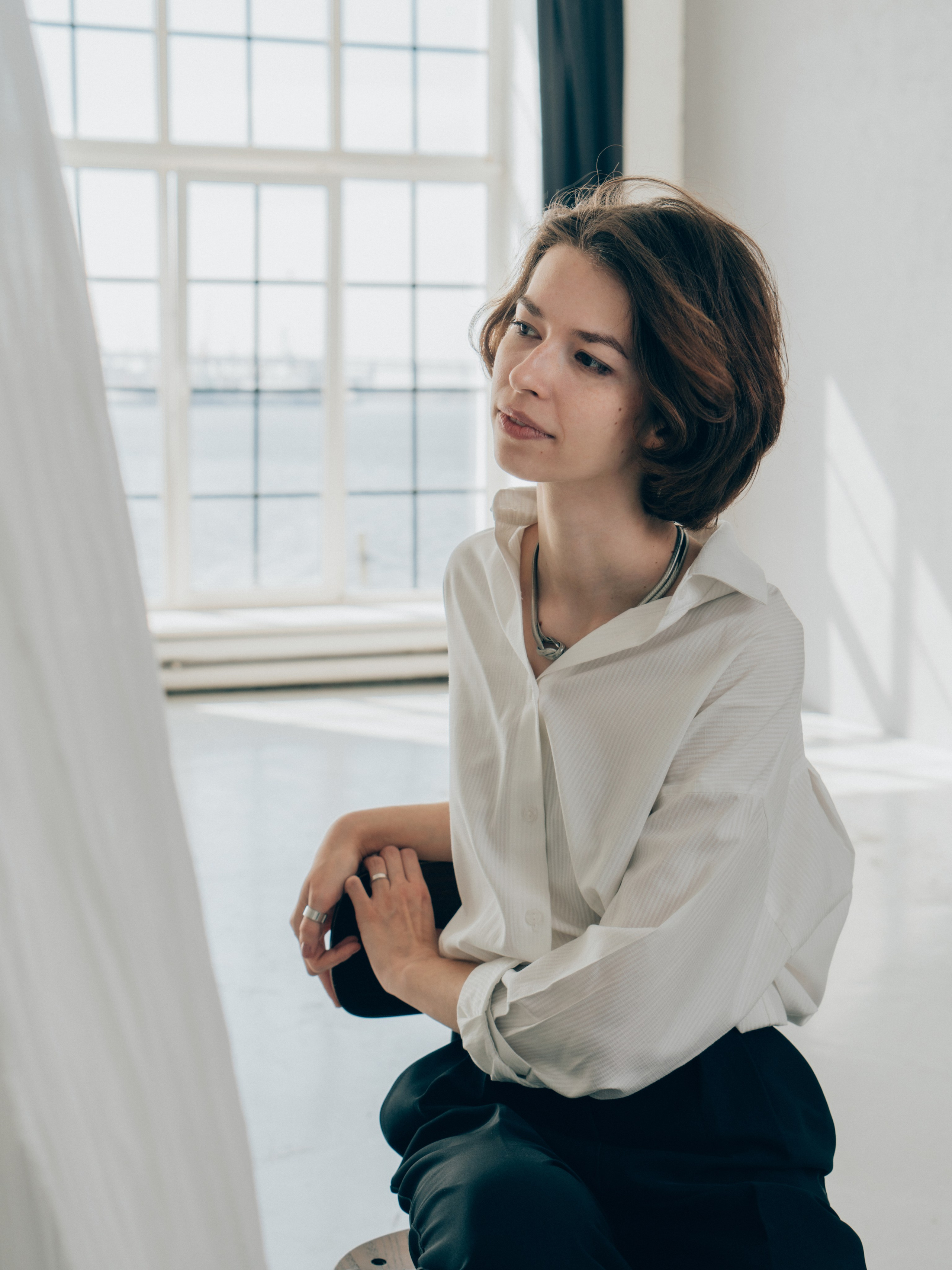 Портретная фотосессия для Полины в фотостудии. Светлана Гопанюк. Портретный фотограф. Санкт-Петербург. СПб