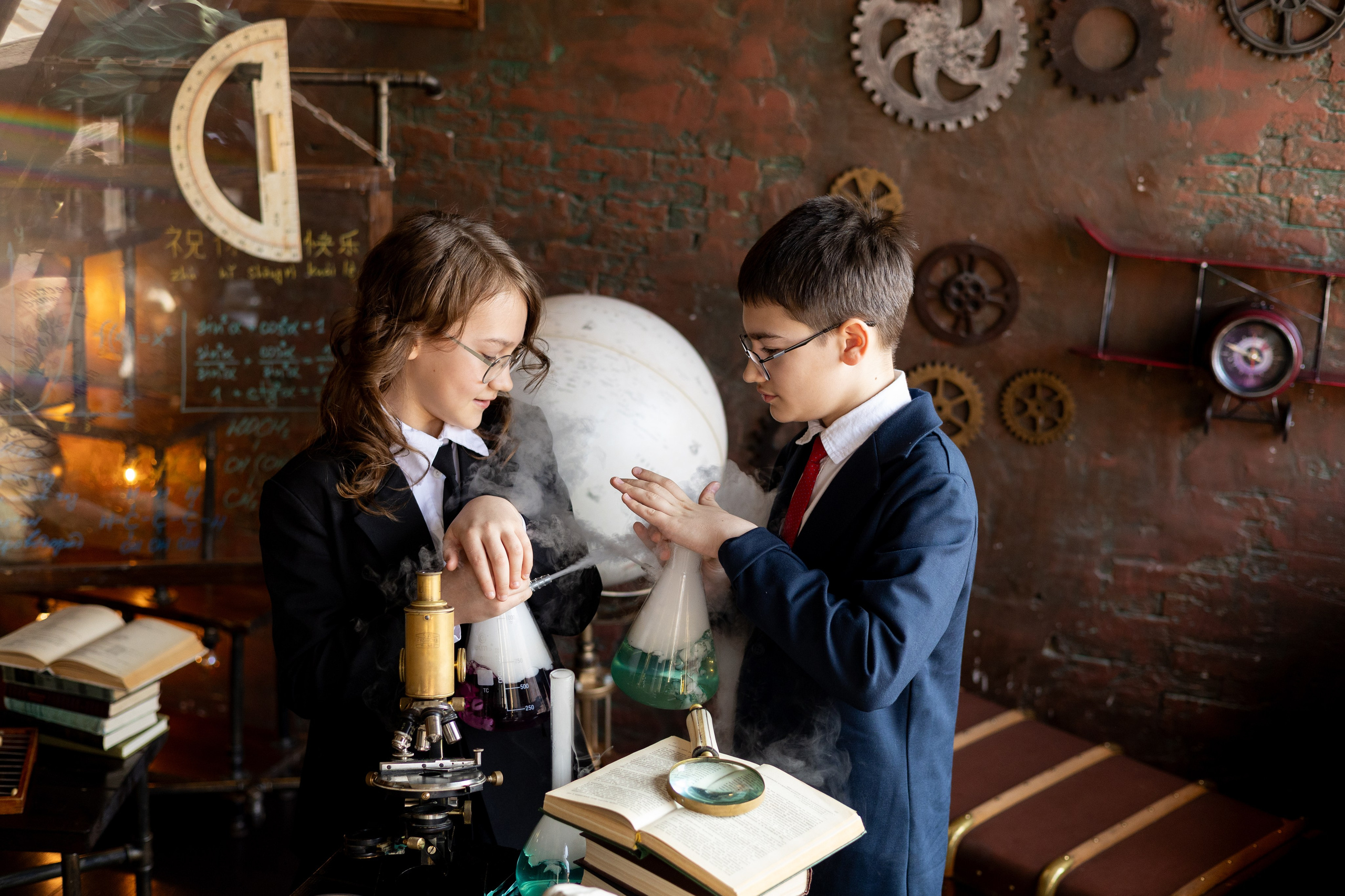 Фотосессия в лаборатории. Семейный фотограф в Москве Марина Петра