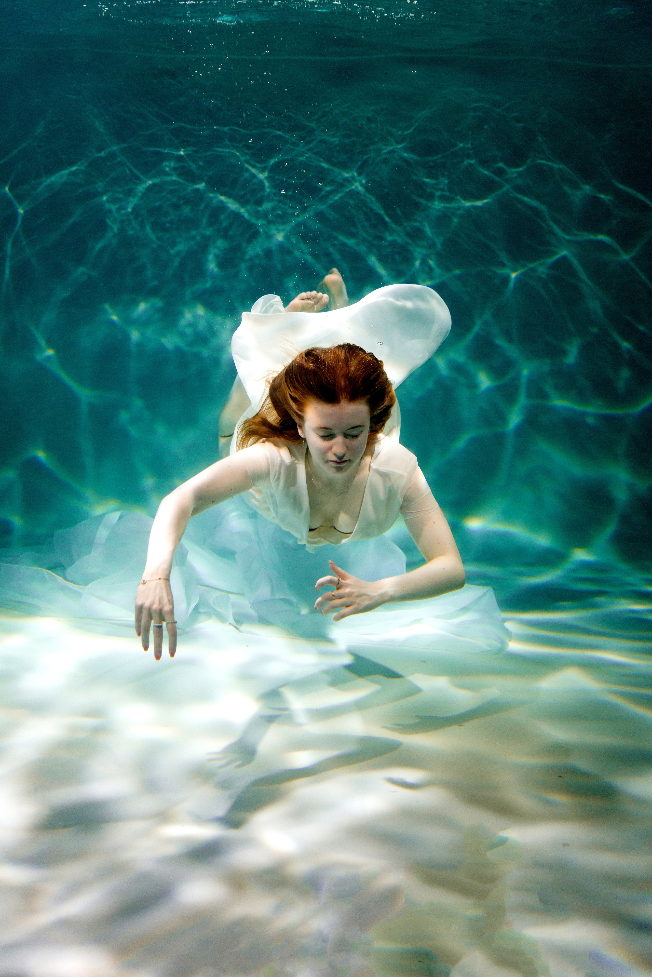 Под водой. Фотограф и дизайнер в Москве Екатерина Лобачева