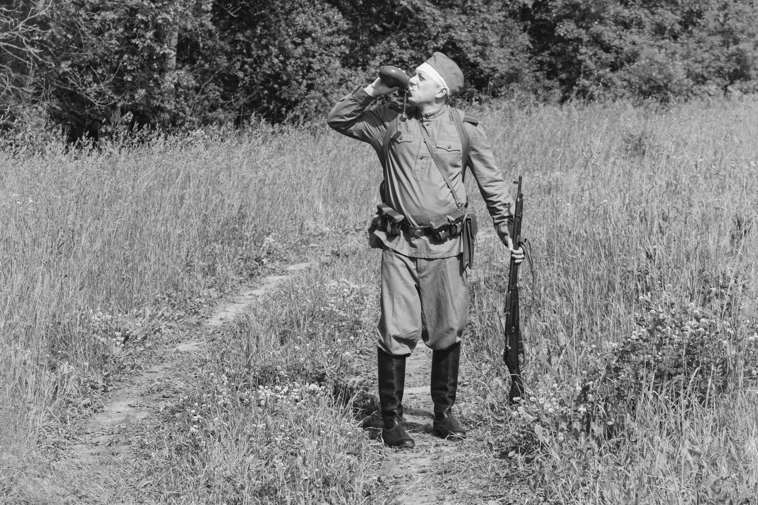 Фотопроект «Однажды была война». Профессиональный фотограф в Москве и МО Денис Кулешов