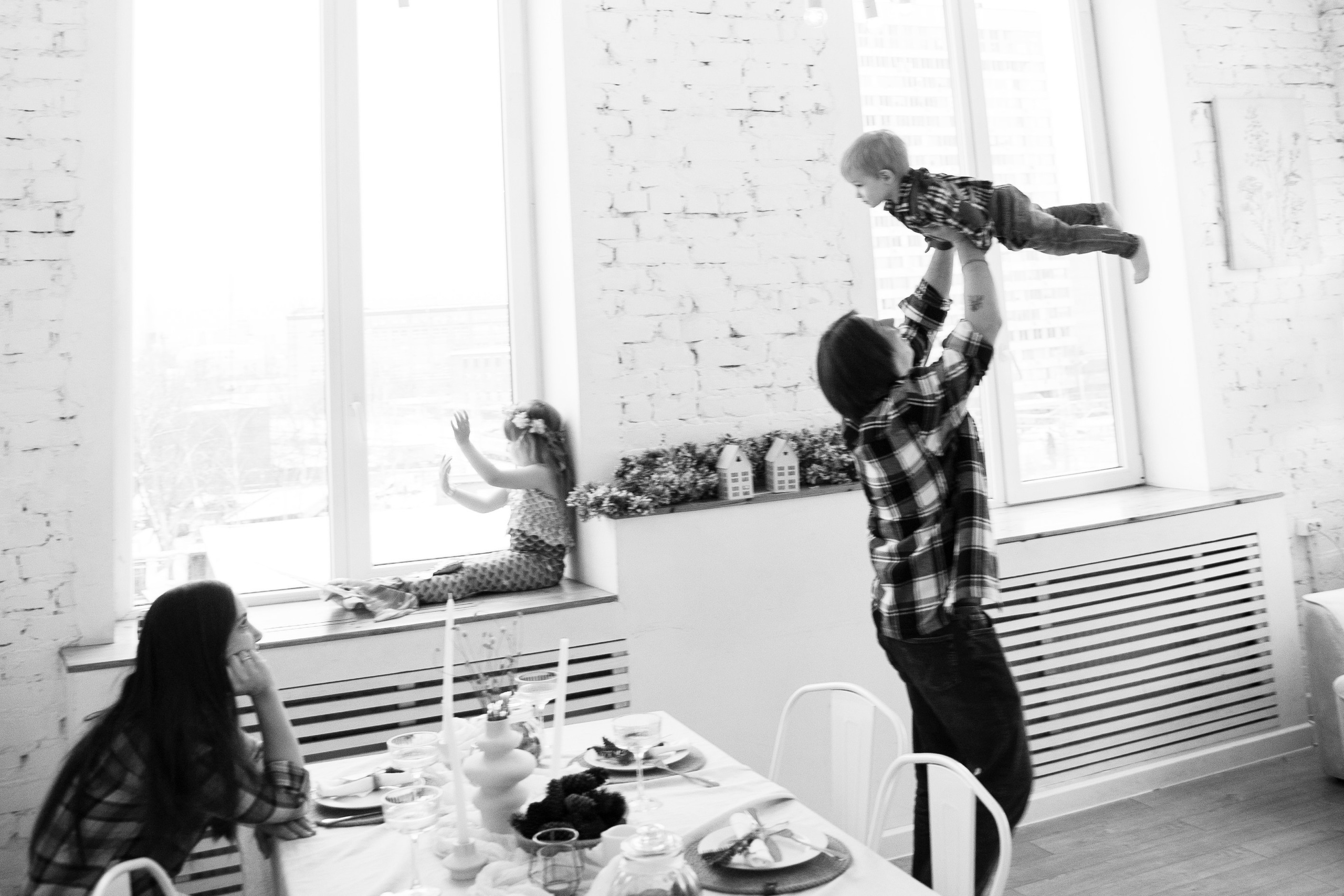 Семейная съемки для Юли и Жени. Портретная фотография в Москве