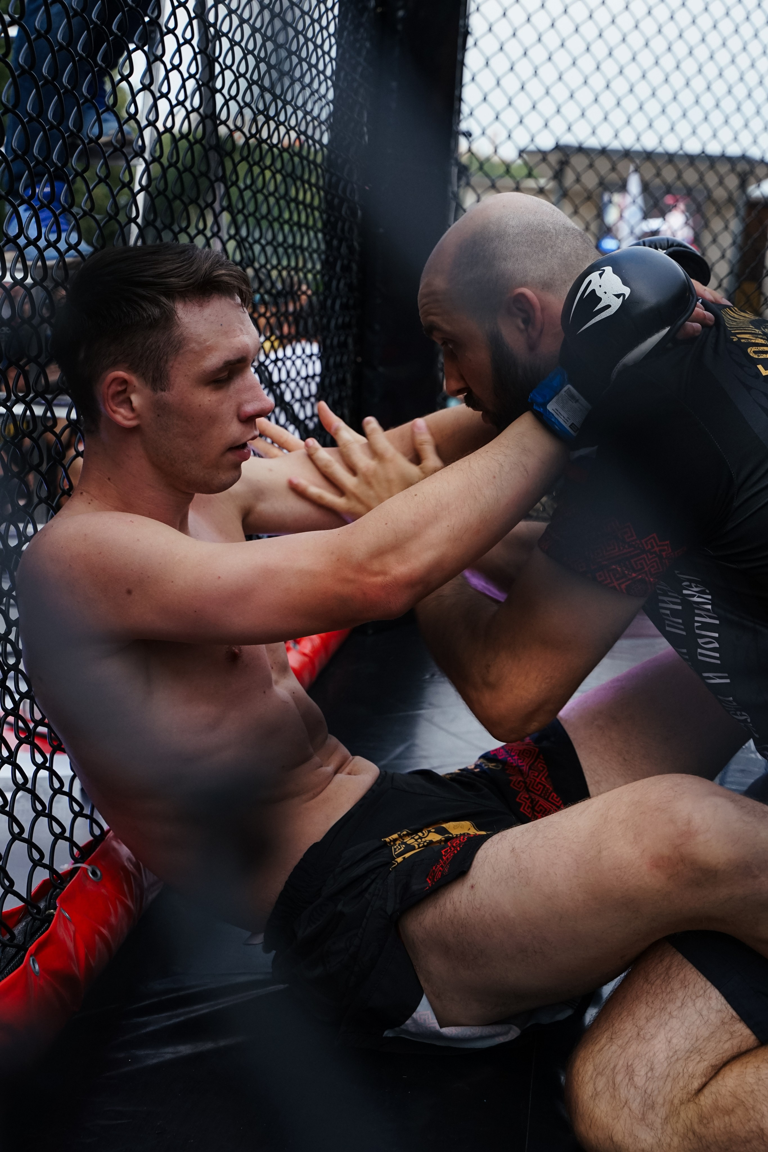 Вечер боев в ЦПКиО. Фотограф Надежда Погребняк | Рязань | Москва