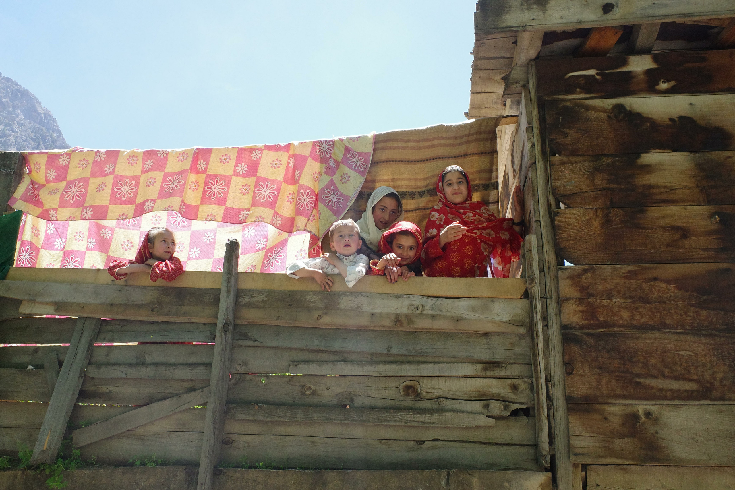 Spectators at the Chilam Joshi festival