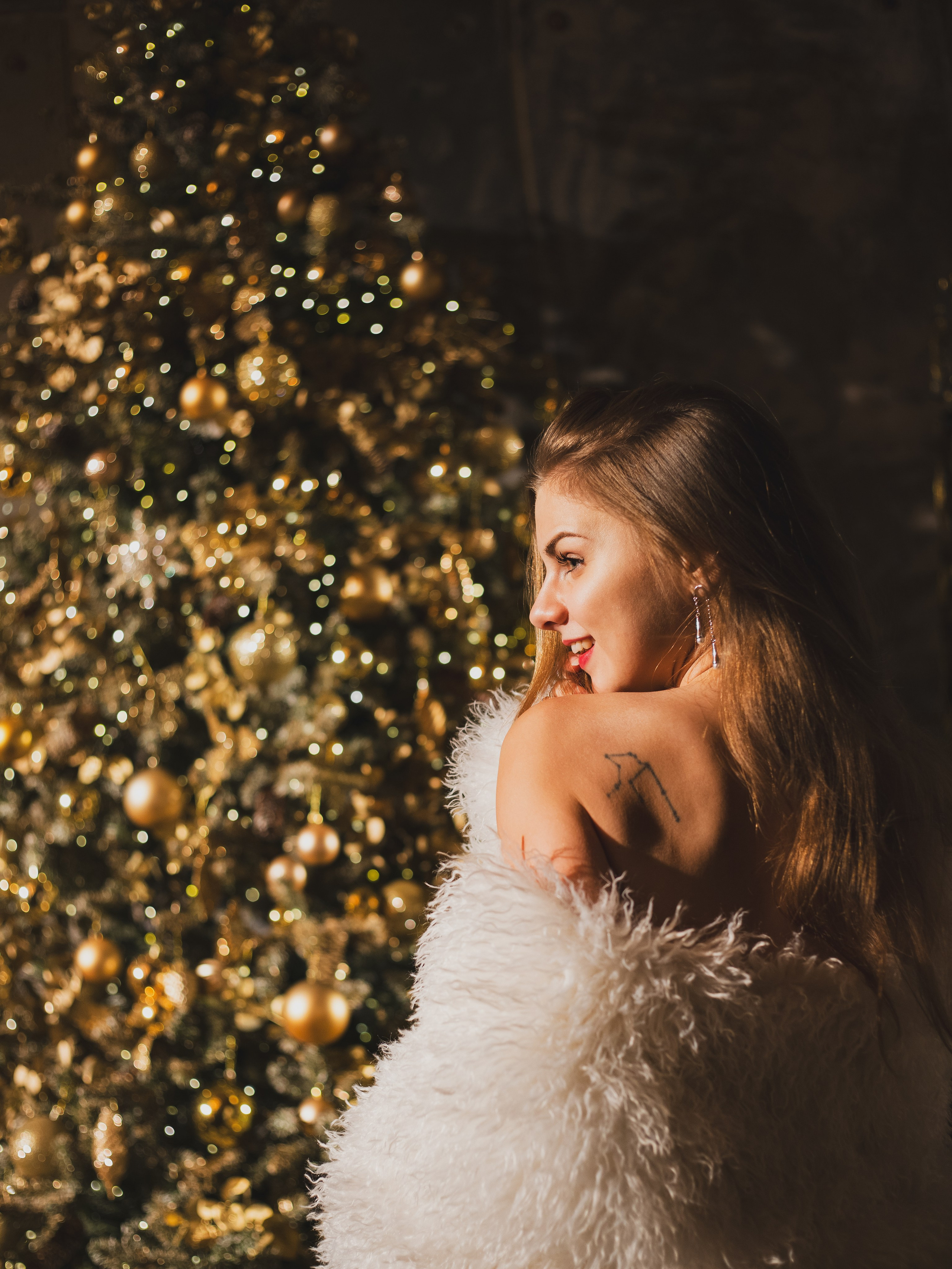 Новогодняя фотосессия в студии