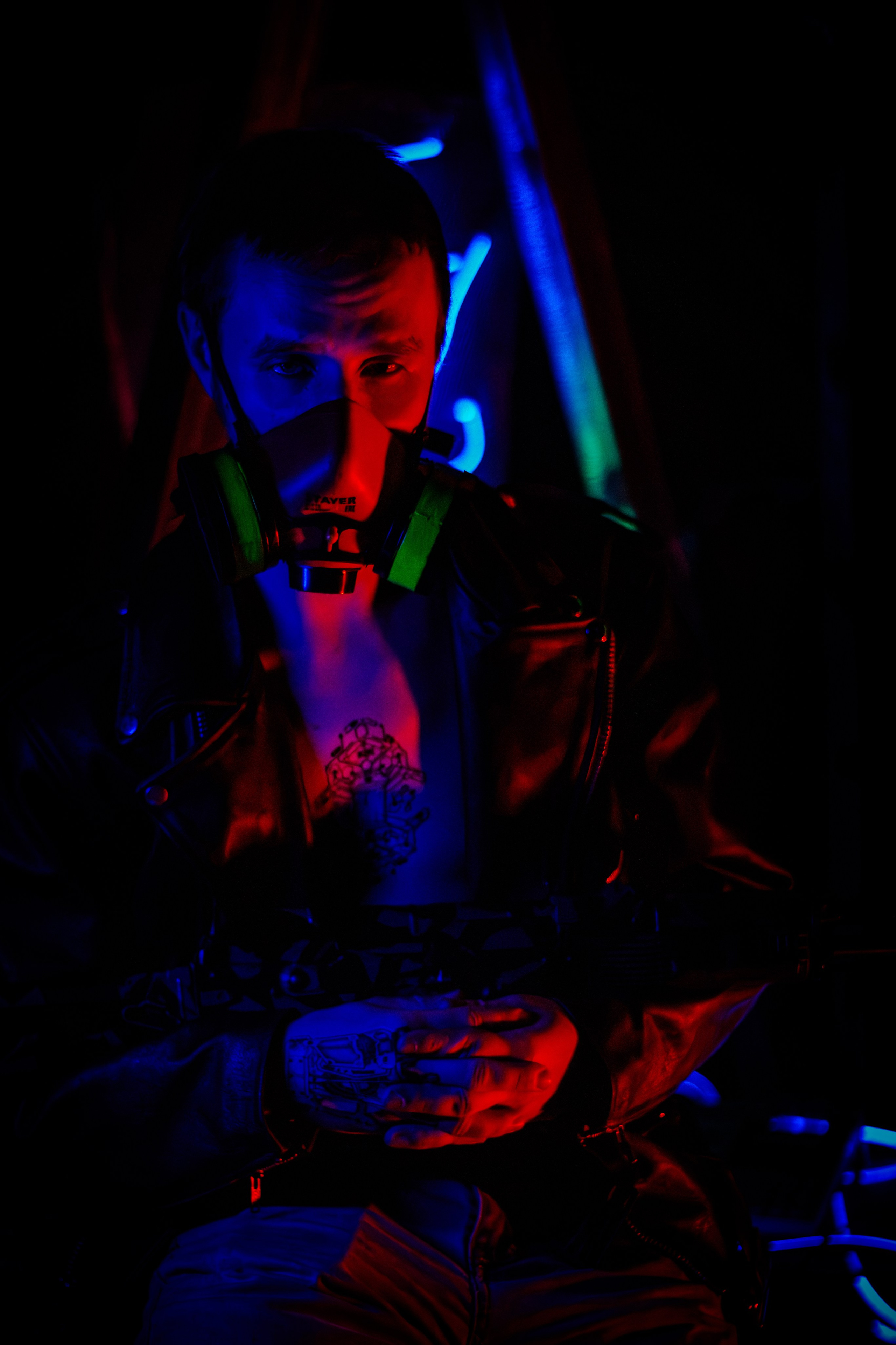 Фотосъёмка в стиле Киберпанк. Фотограф в Южно-Сахалинске Гусаков Евгений