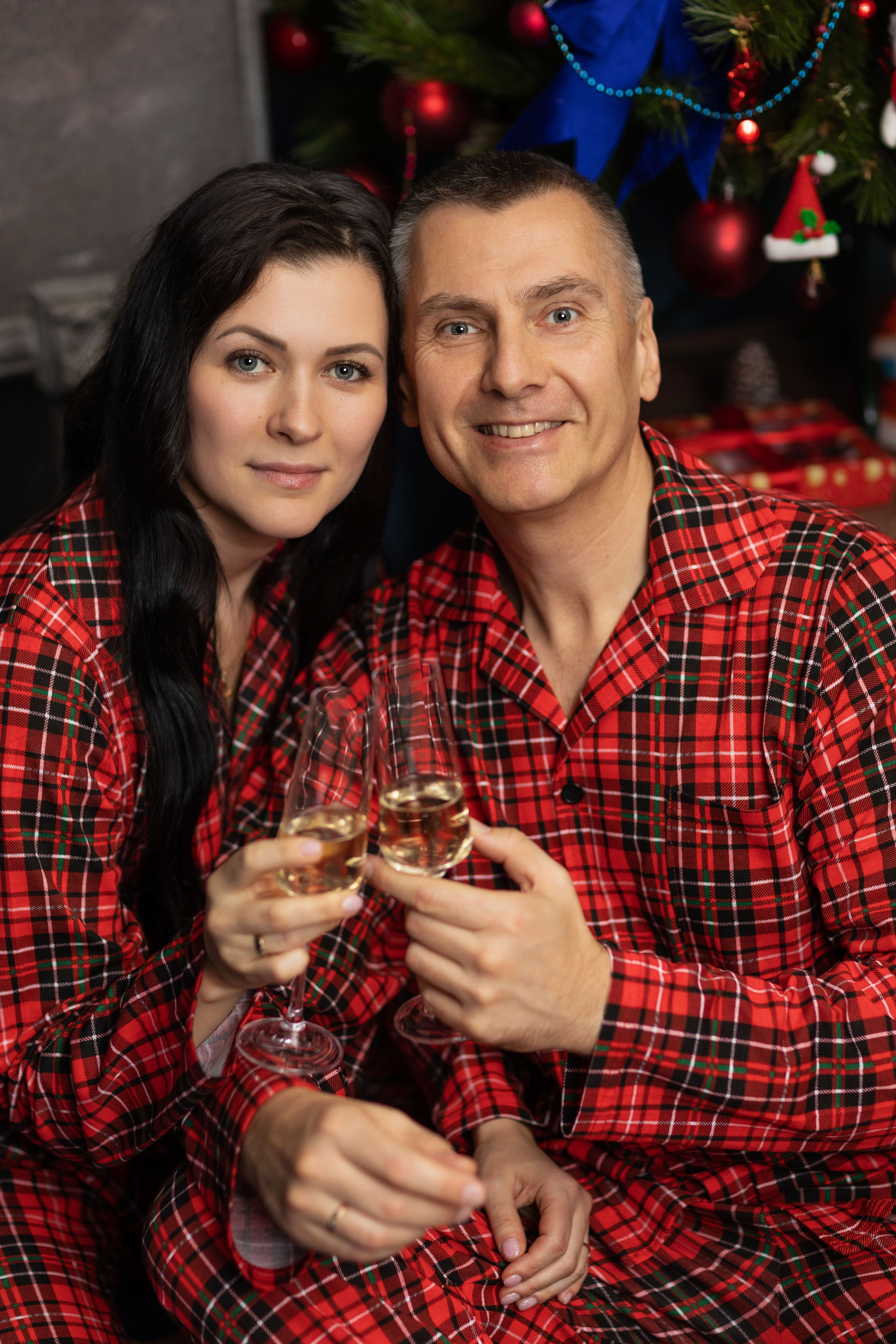 Новогодняя студийная фотосессия. Портретный и семейный фотограф в Краснодаре Оксана Сараева