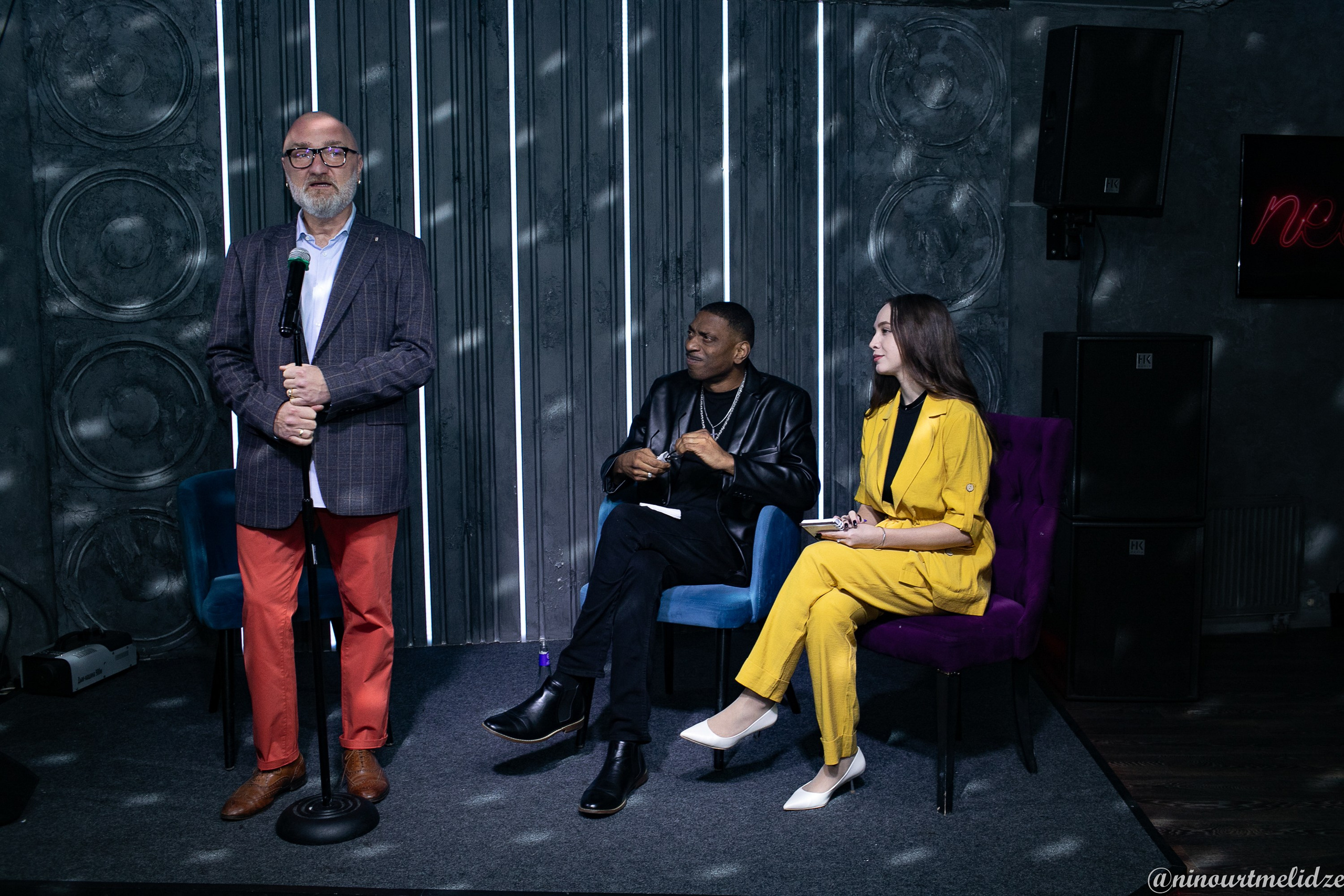 Пресс конференция Kevin Maccoy. Art photographer Nino