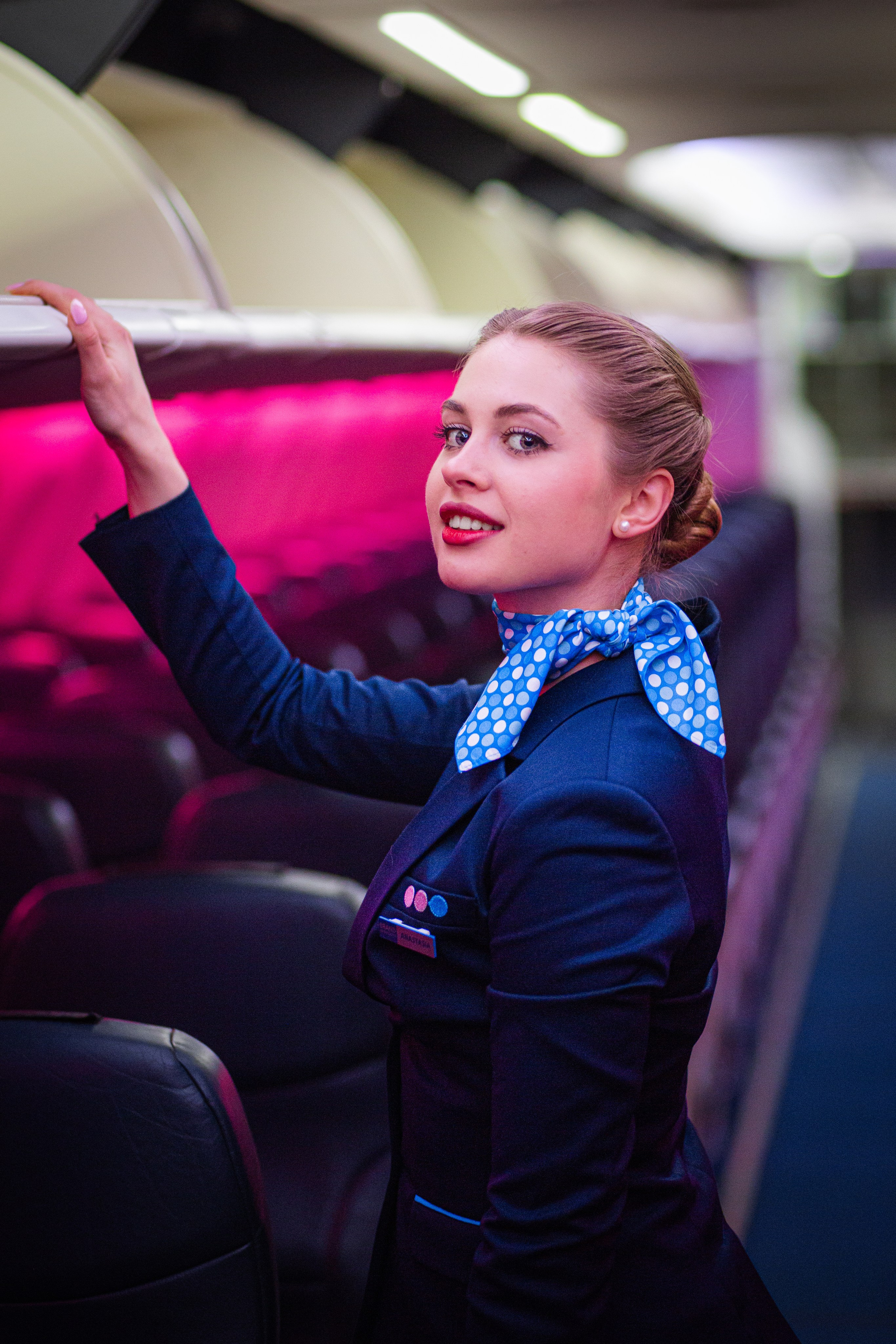 На борту самолета. Khalimonov