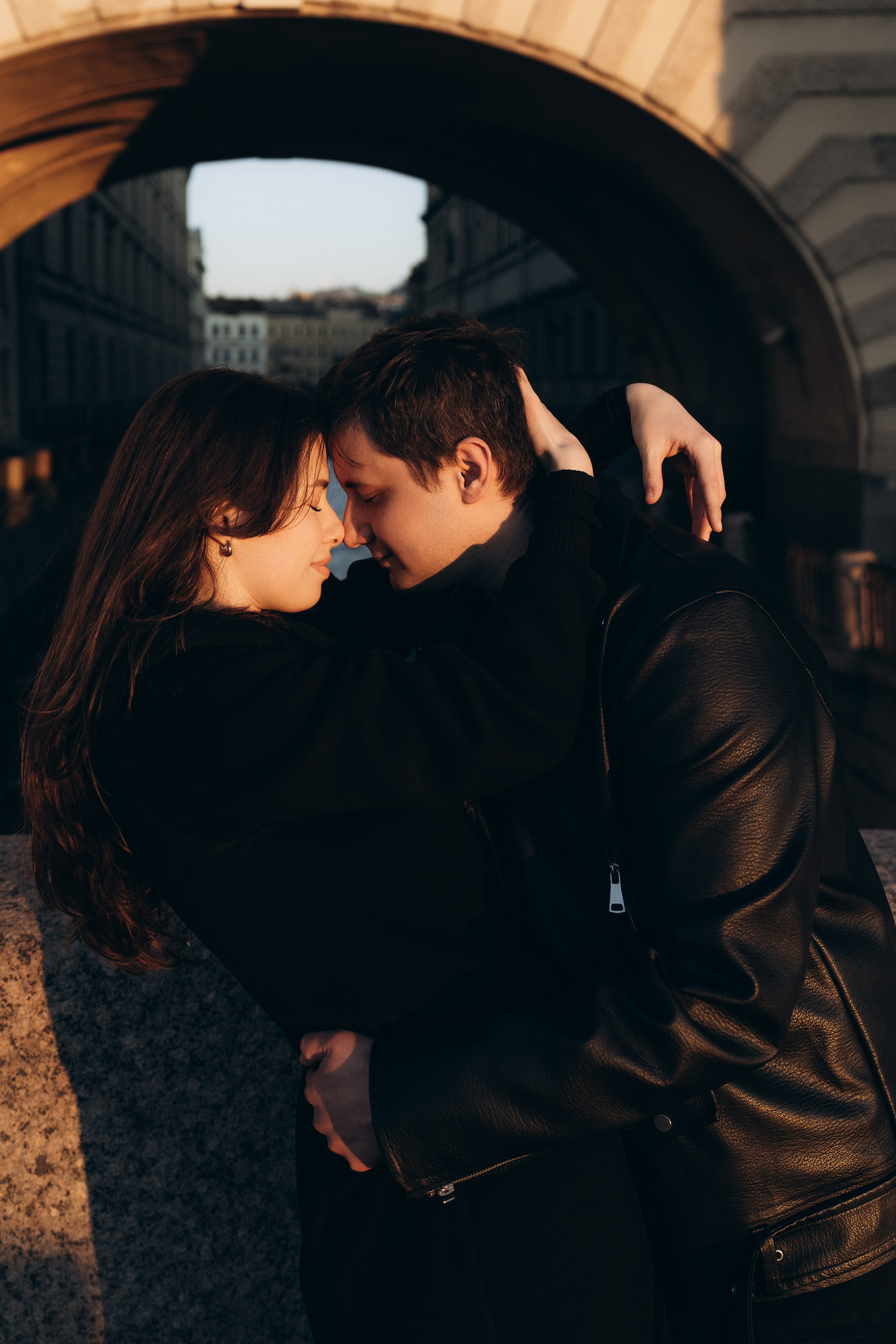 Лавстори прогулка в Санкт-Петербурге. Свадебный фотограф в Москве Анна Полушина