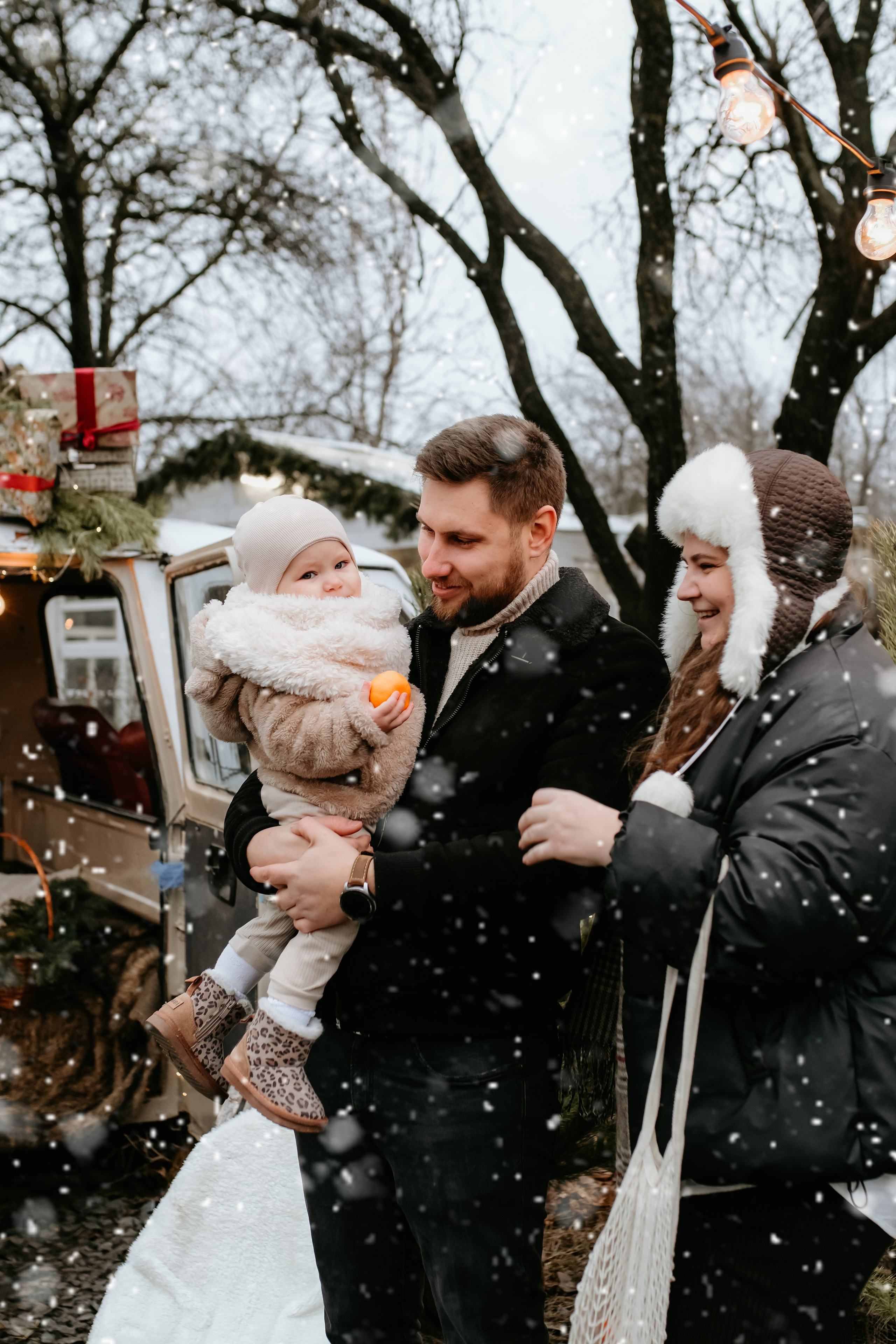 Первый снег. Семейный и детский фотограф в Ростове-на-Дону Ольга Есенина