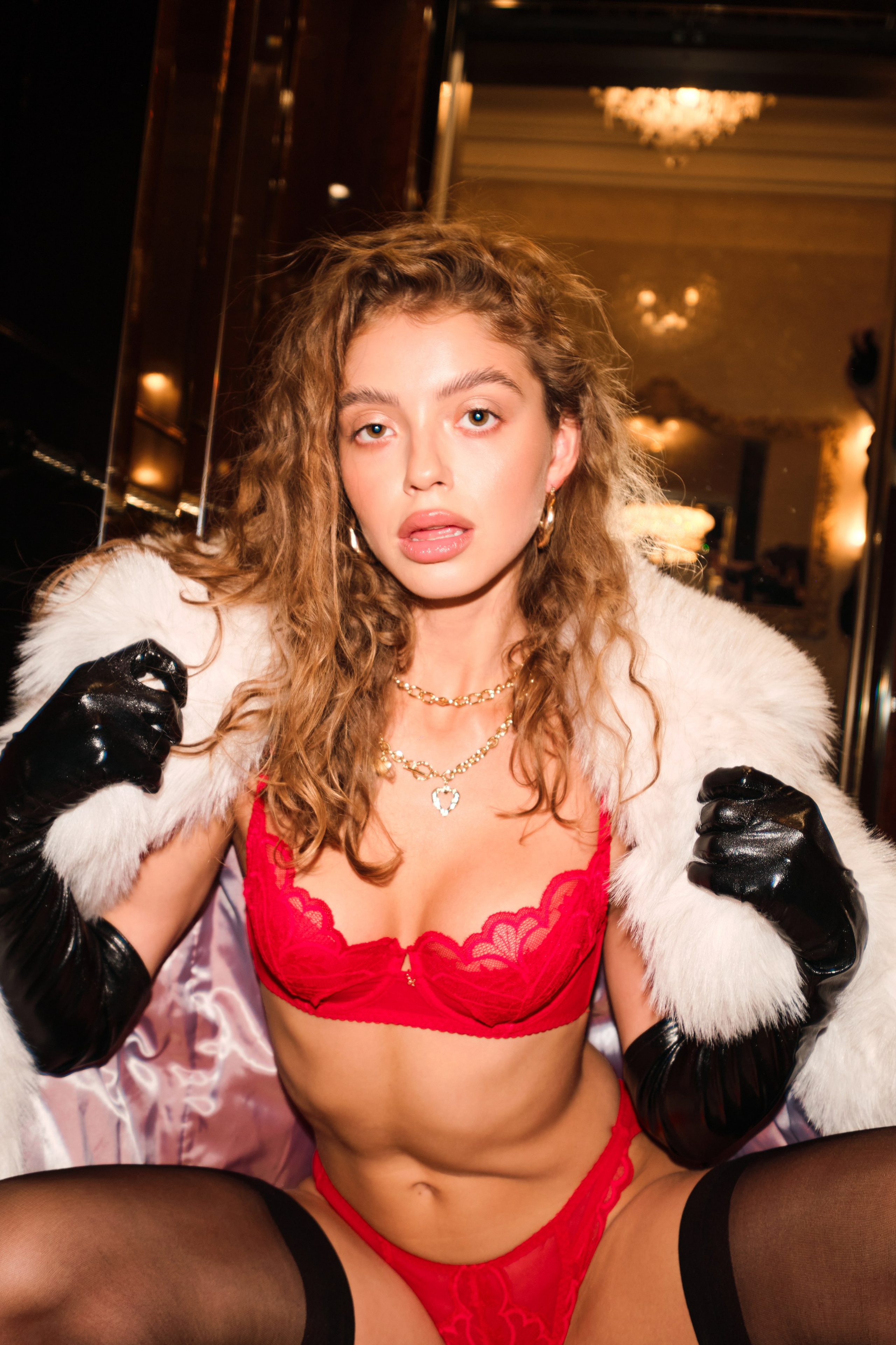 Кампейн на примере съемки для бренда нижнего белья. Onlineflow