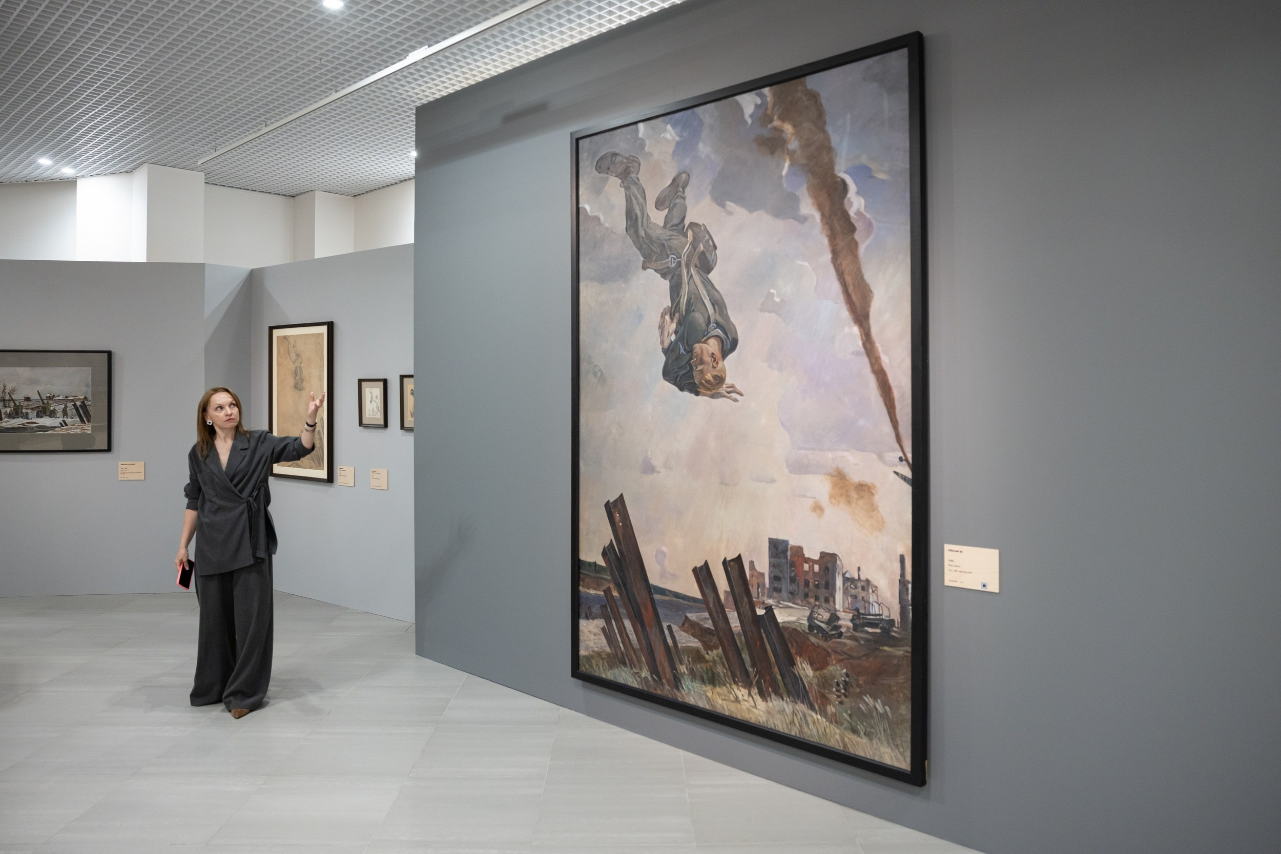 Выставка «Александр Дейнека. Певец новой жизни. К 125-летию со дня рождения» (26 сентября 2025). Репортажный фотограф Алексей Пирязев