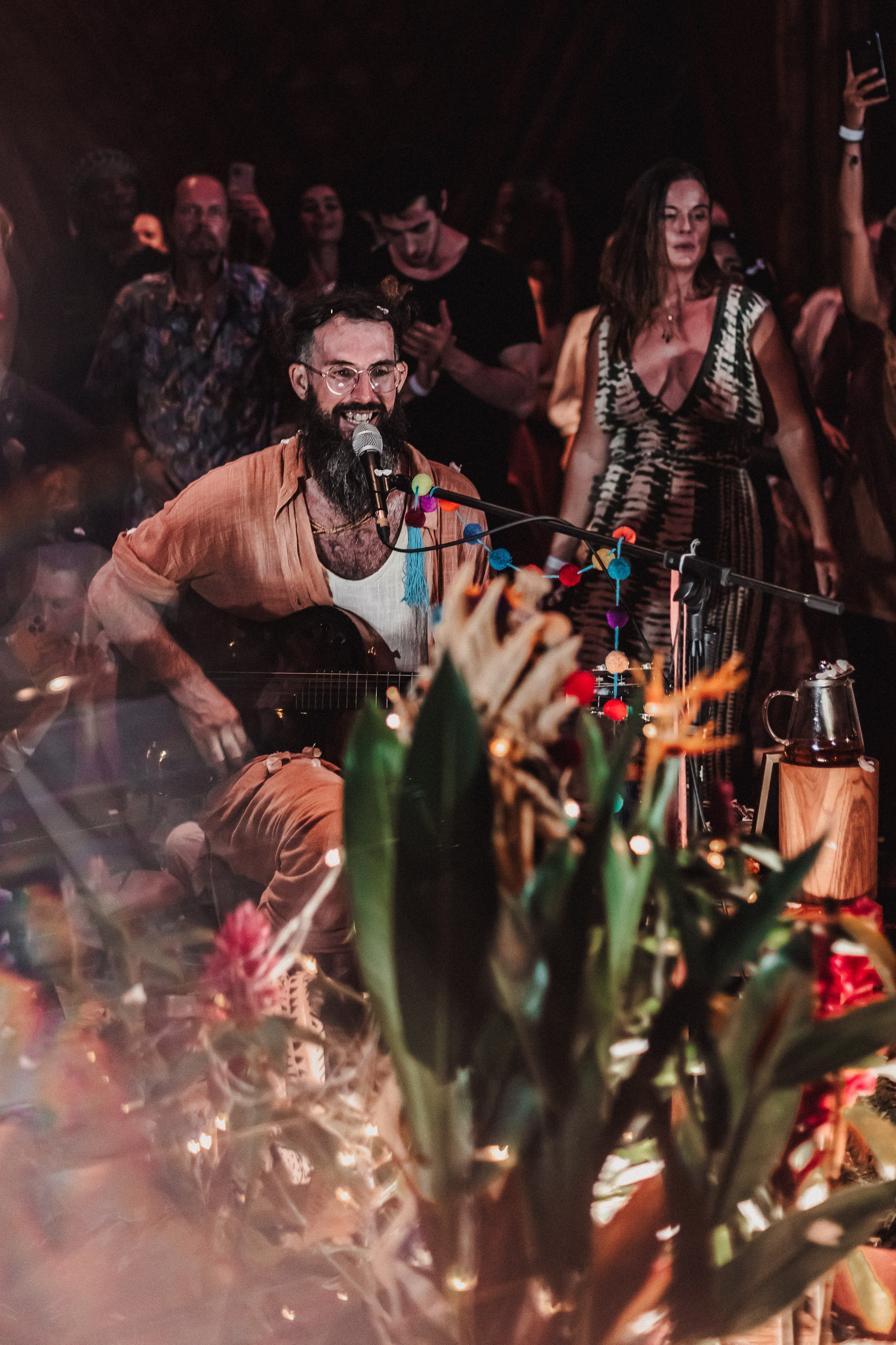 Hanuman Project kirtan at Alchemy march. Mariam Bagdasaryan