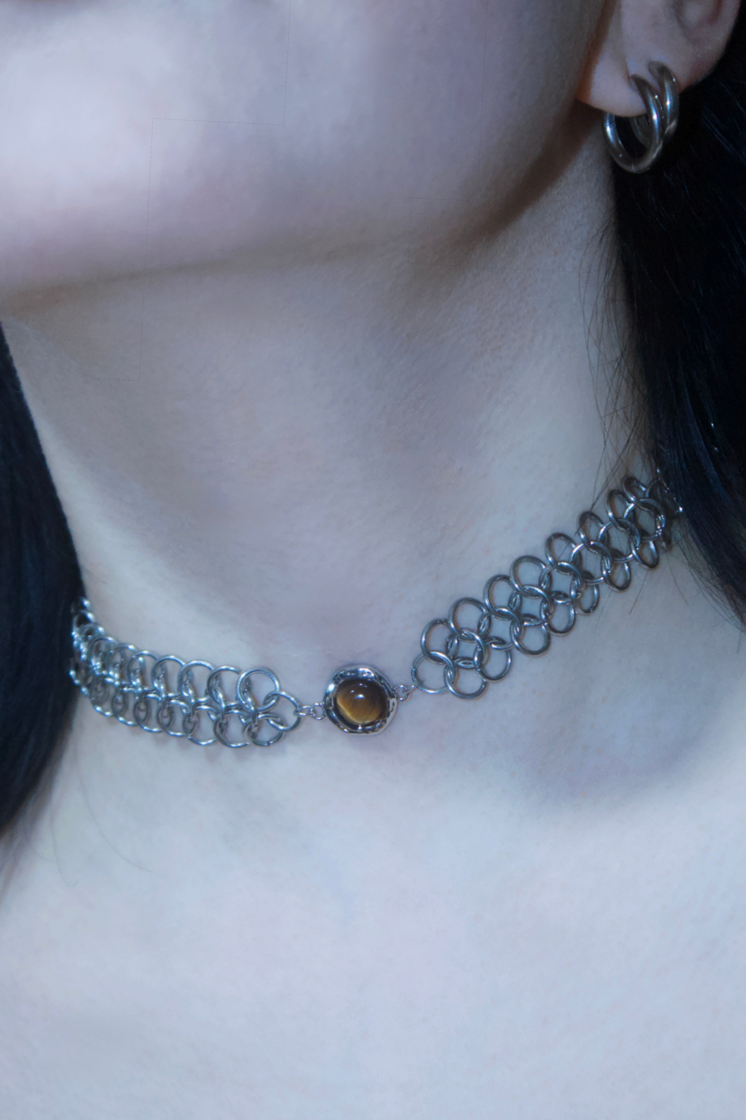 Чокеры из кольчуги. Украшения из кольчуги в Москве Соня Спросонья