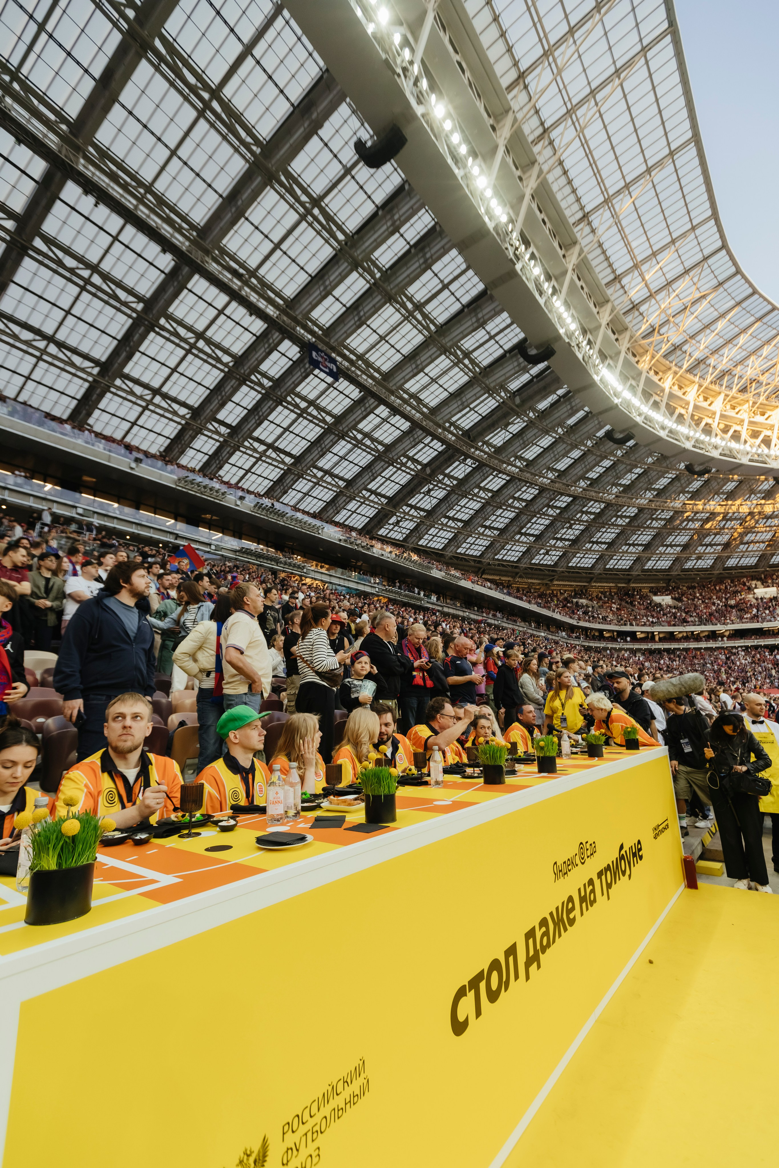 Яндекс Еда x Burger King На финале кубка России по футболу. Репортажный, event, концертный и backstage фотограф из Москвы Виталий Кривцов
