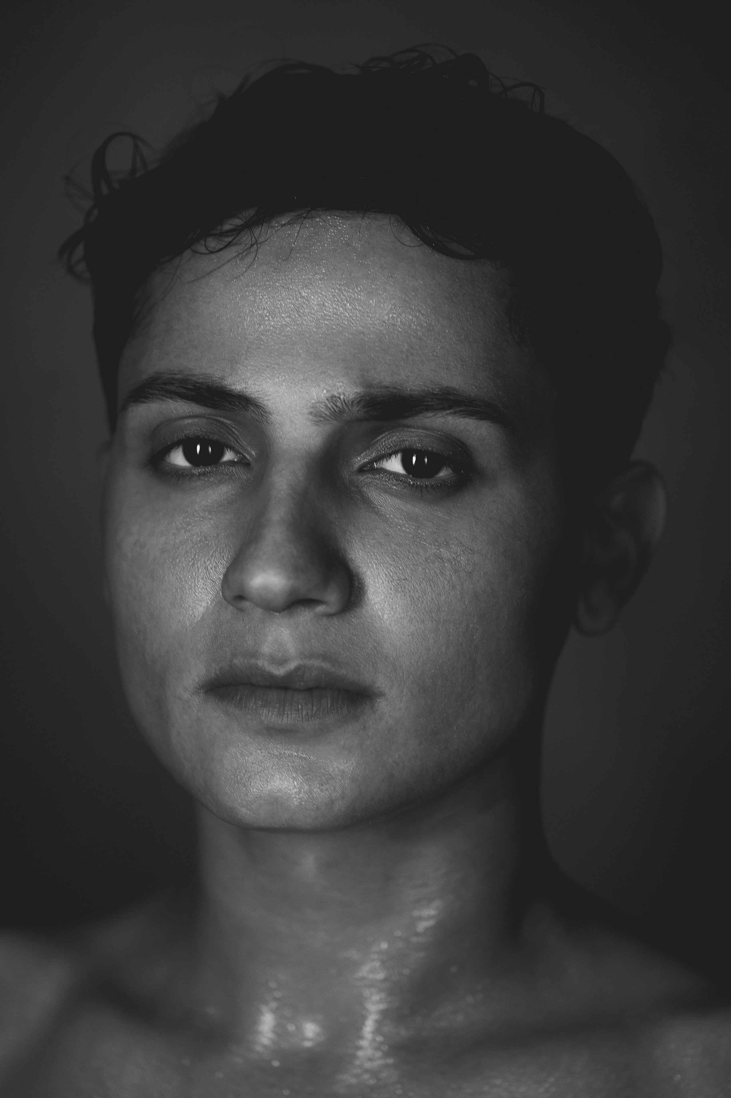 Драматичный мужской портрет. Фотограф Регина Барская, Калуга