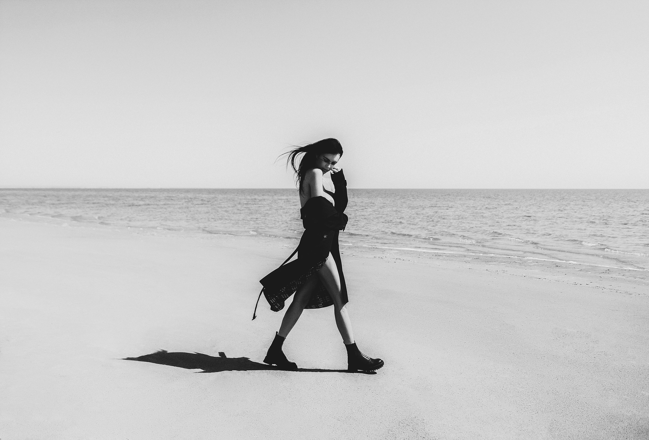 MONOCHROME BEACH. Фотограф Алматы | Весь мир — Никита Колодин