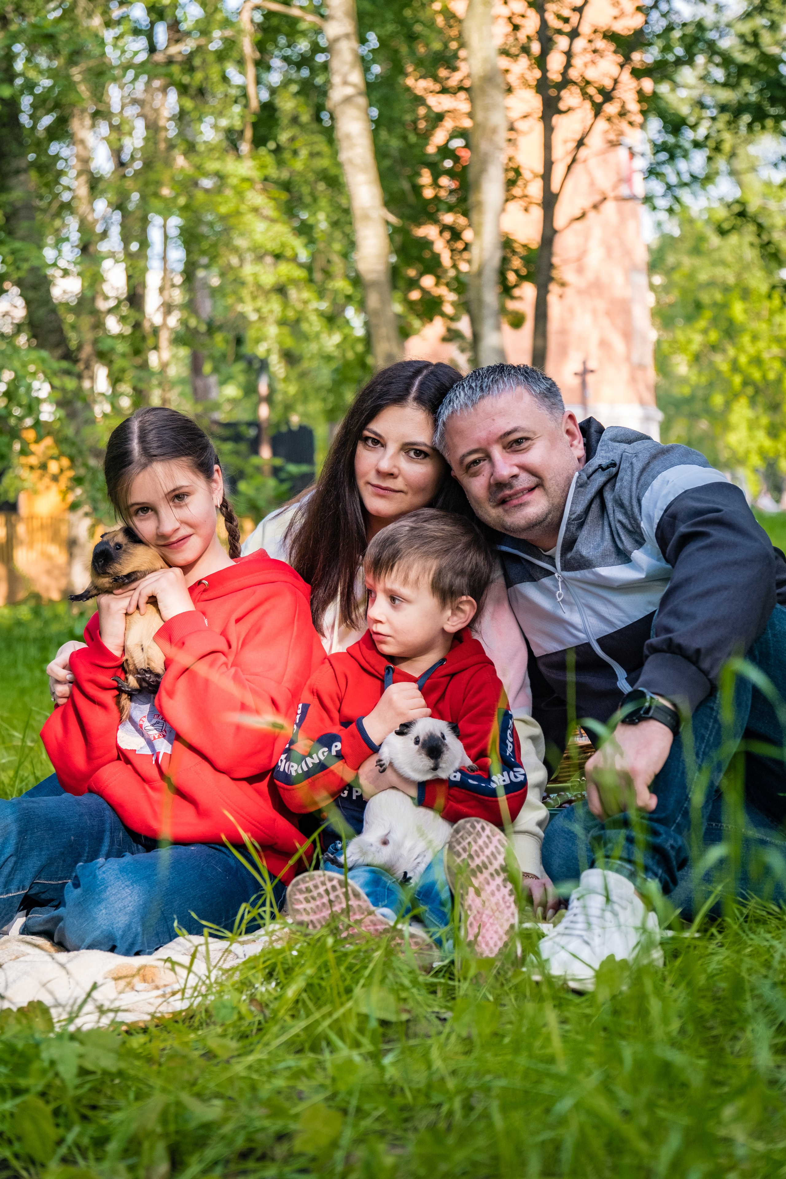 Июнь, Парк, Семейная. Фотограф в Москве Алексей Вовк