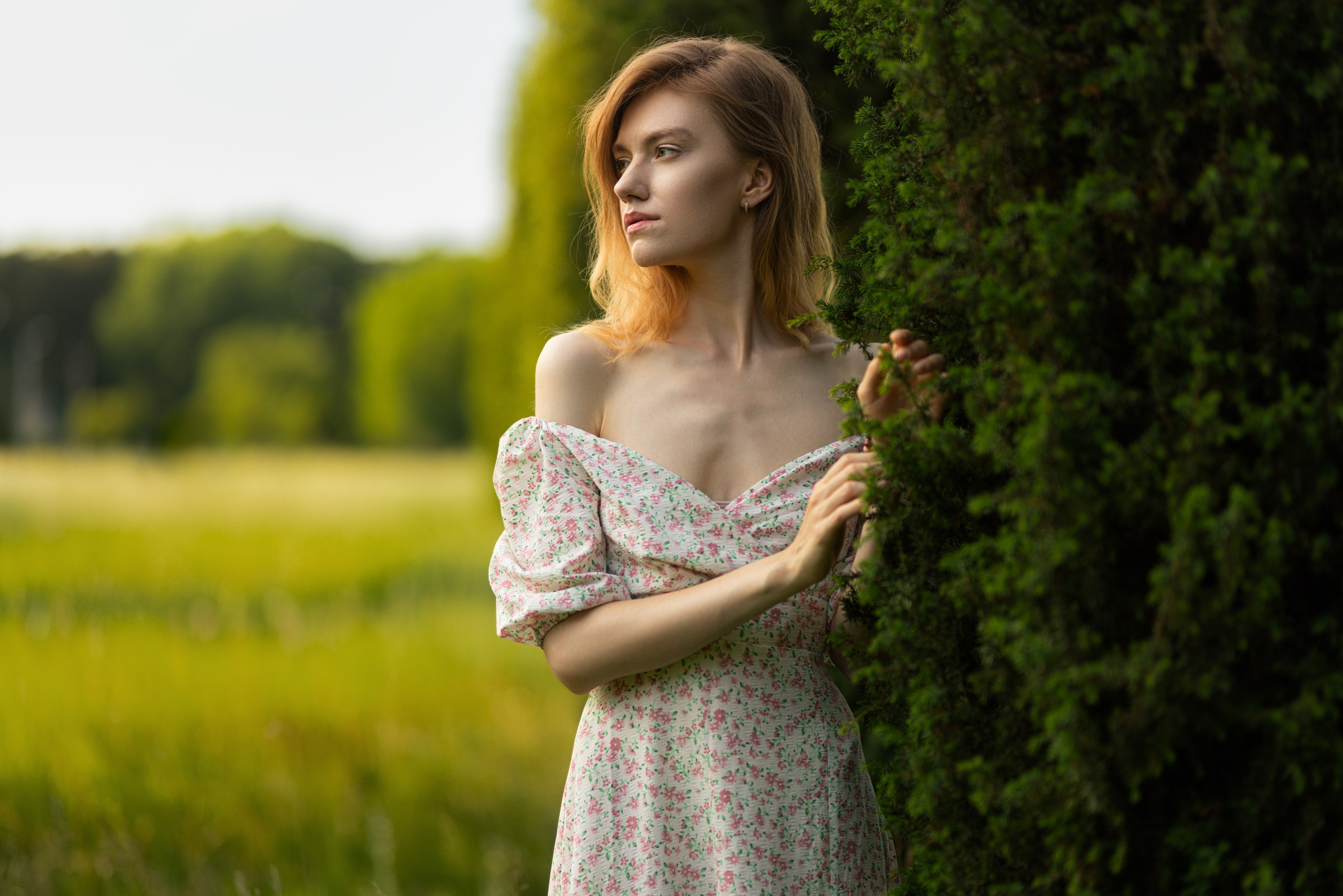 Фотосет с Дарьей в ботаническом саду в формате для «себя». Дмитрий Шульгин, портретный фотограф в Воронеже