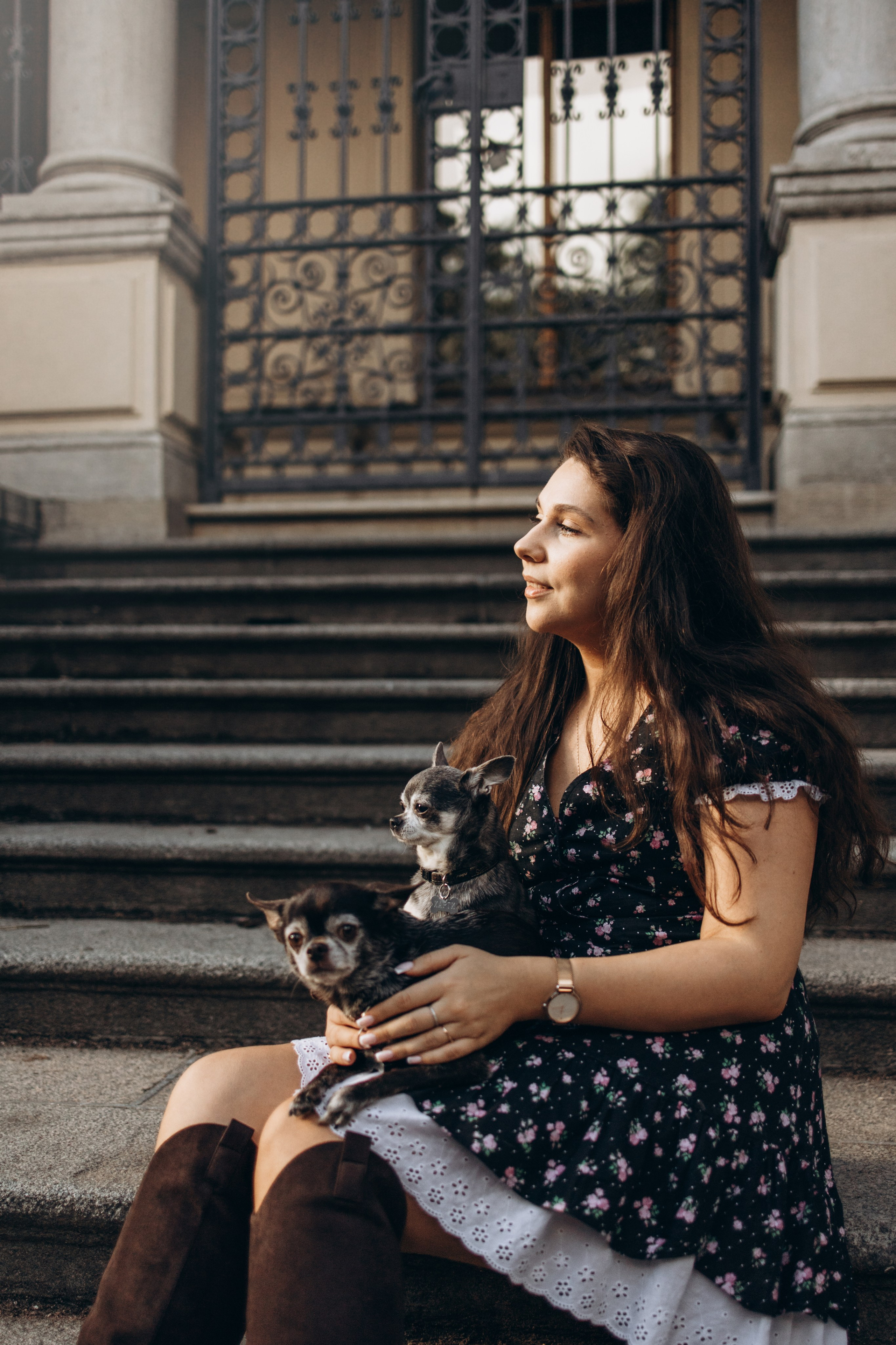 Даша и ее мальчики. Фотограф — Анималист | Санкт-Петербург