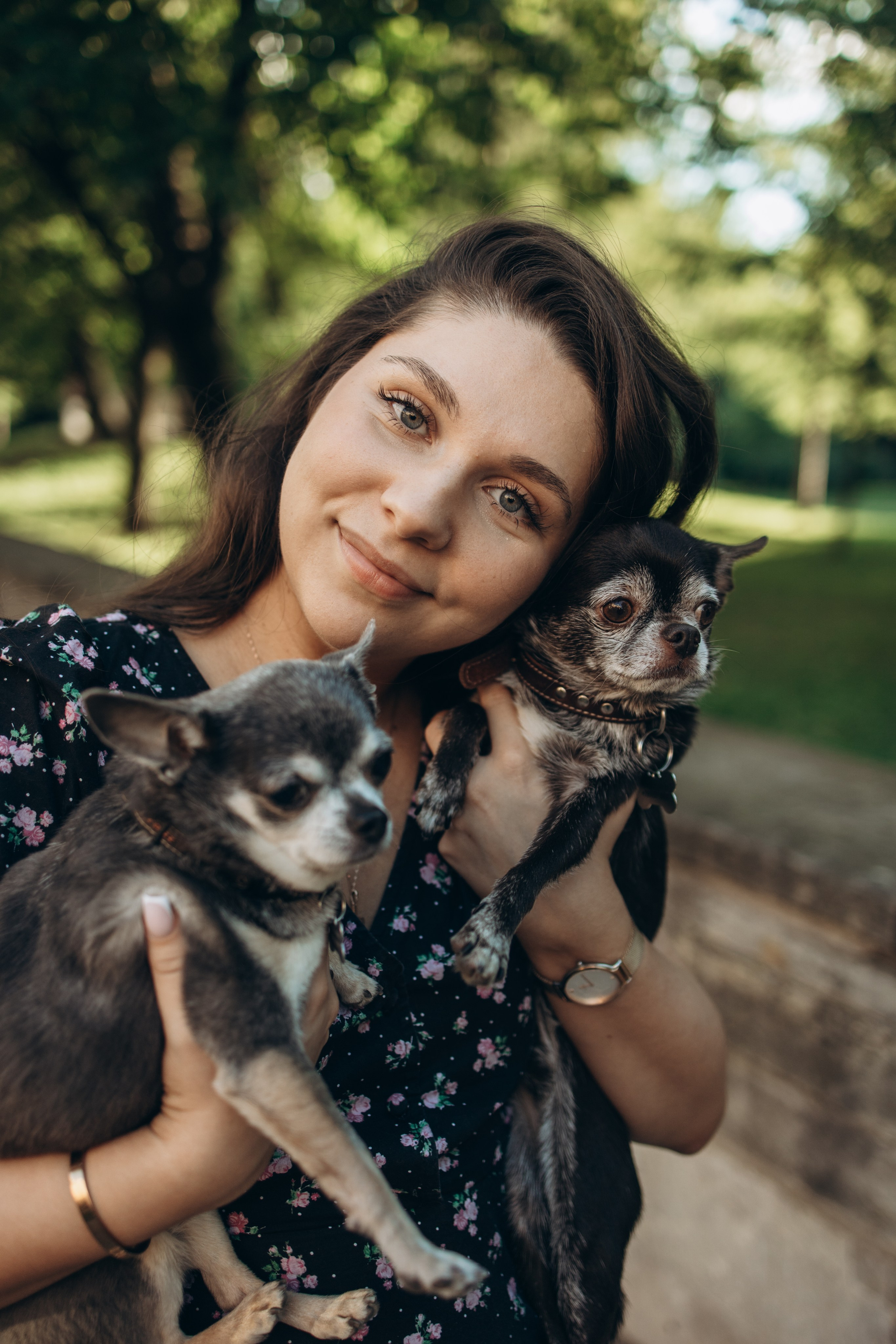 Даша и ее мальчики. Фотограф — Анималист | Санкт-Петербург