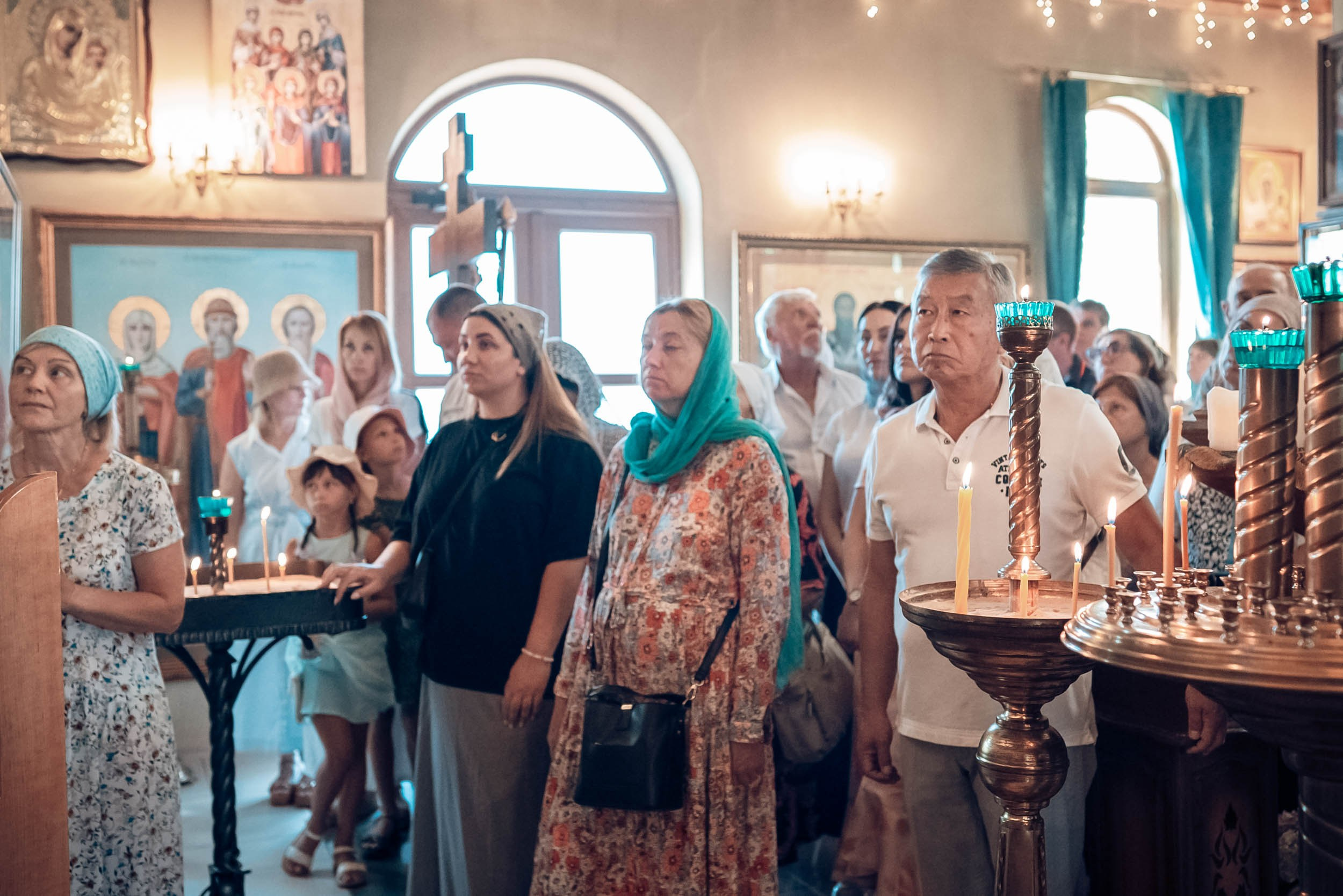 Престольный праздник храма Прп.Сергия Радонежского с. Орлиное. Церковный фотограф Севастополь