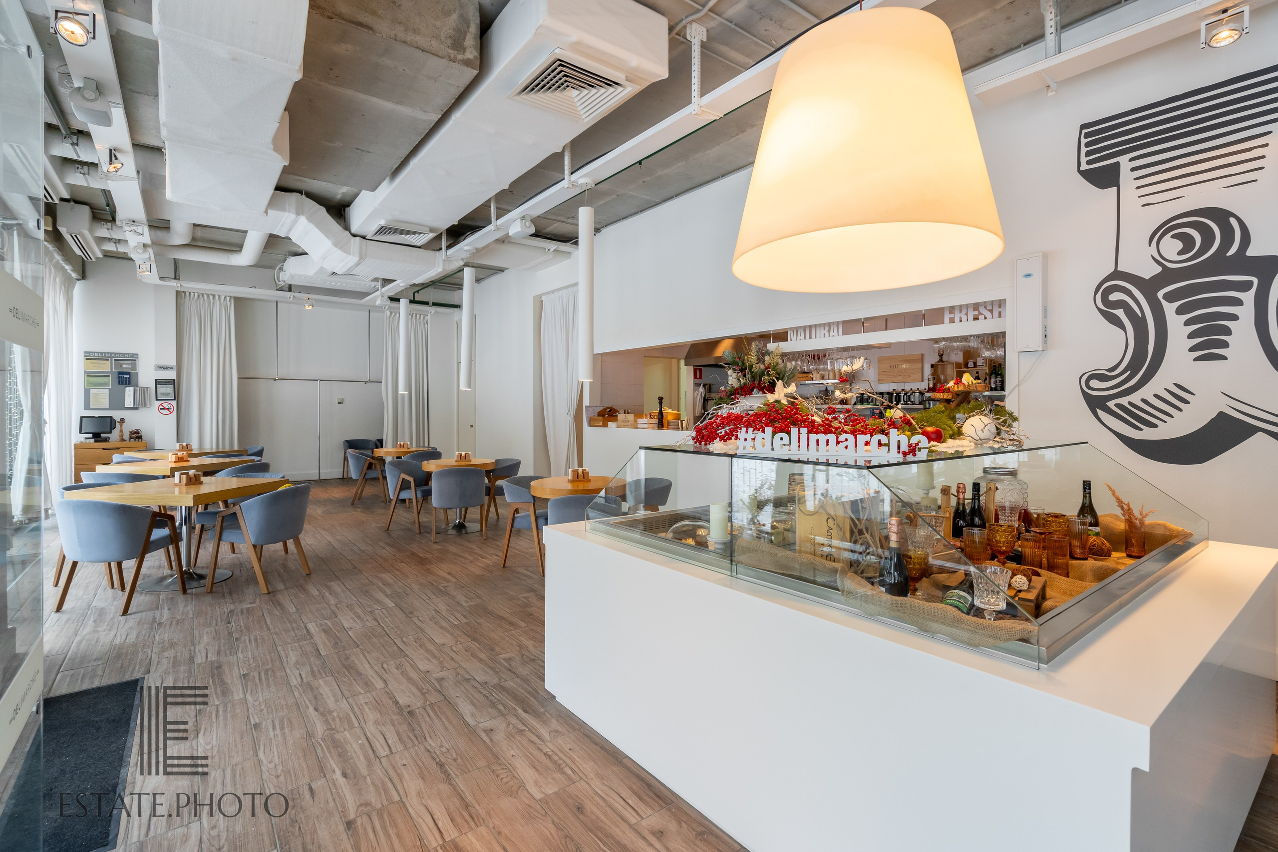 Кафе и рестораны. Интерьерный фотограф Москва Татьяна Казакова