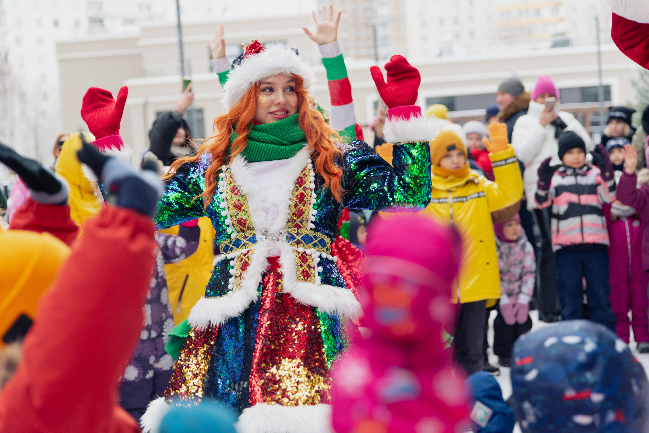 Новогоднее поздравление. Фотограф Москва Софа Ревчук