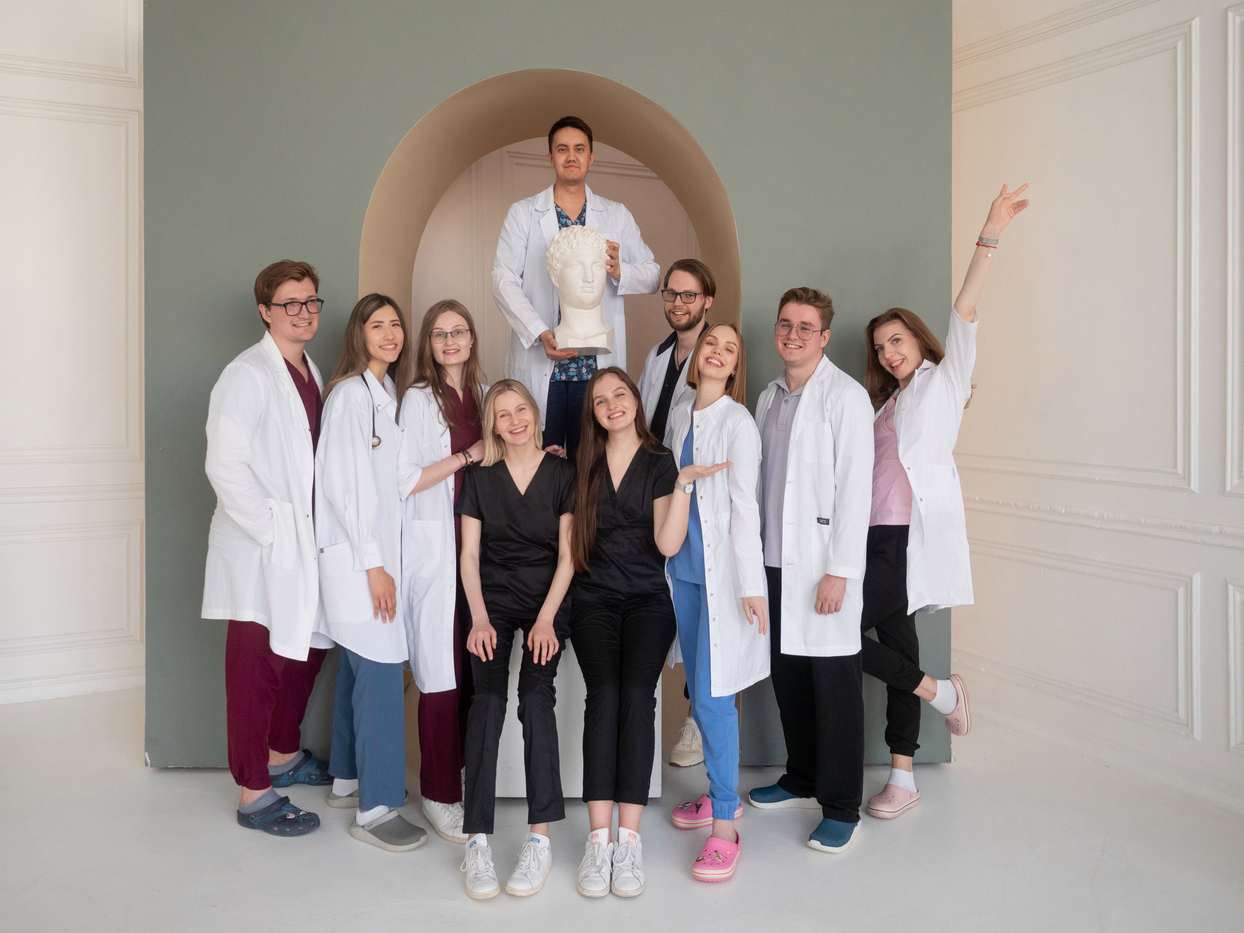 Фотосессия для выпускников мед.института. Алёна Орлова Портретный фотограф Москва