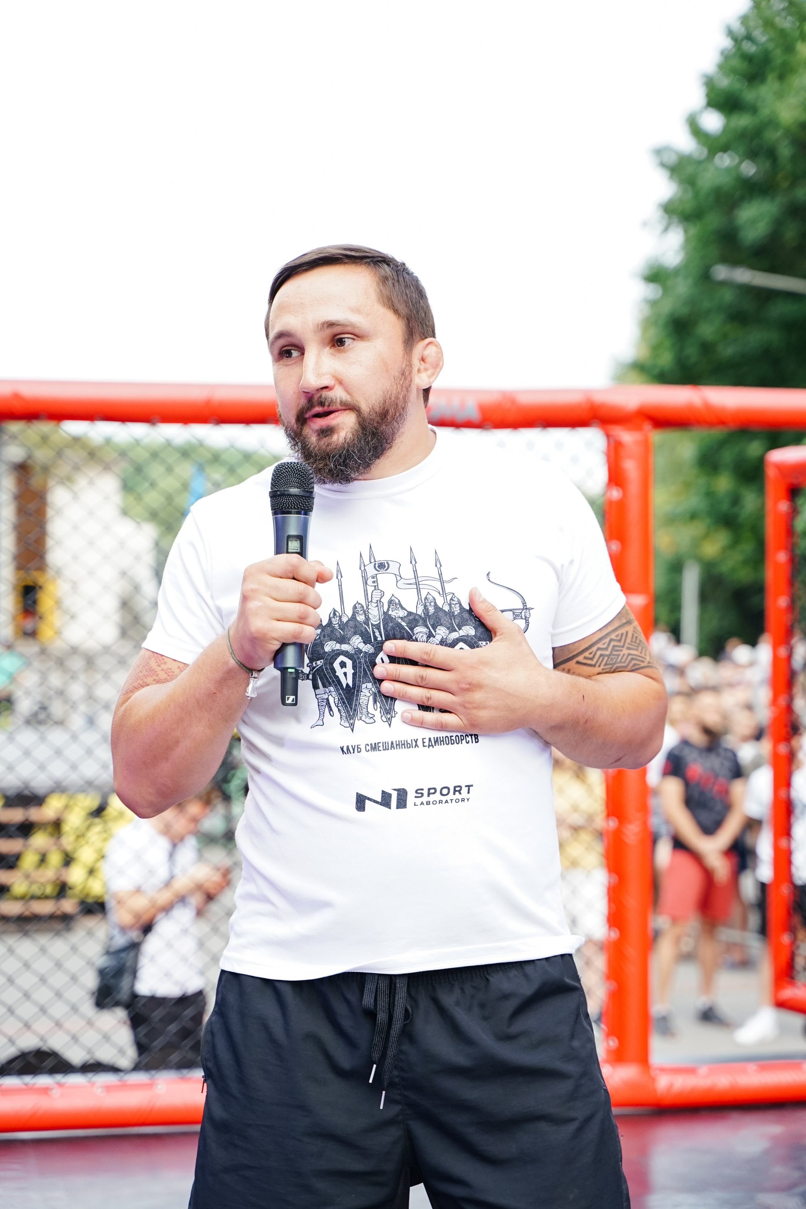 Вечер боев в ЦПКиО. Фотограф Надежда Погребняк | Рязань | Москва