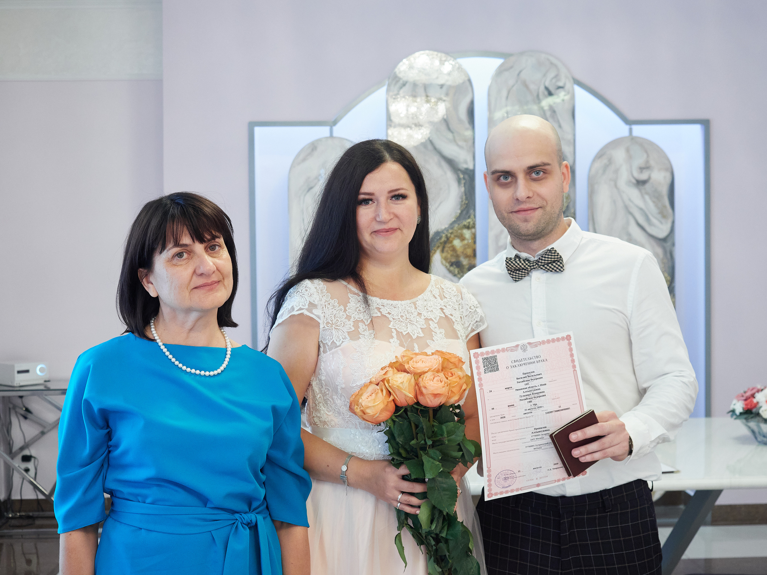 Гагаринский ЗАГС. Свадебный фотограф в Москве Никифоров-Гордеев Константин