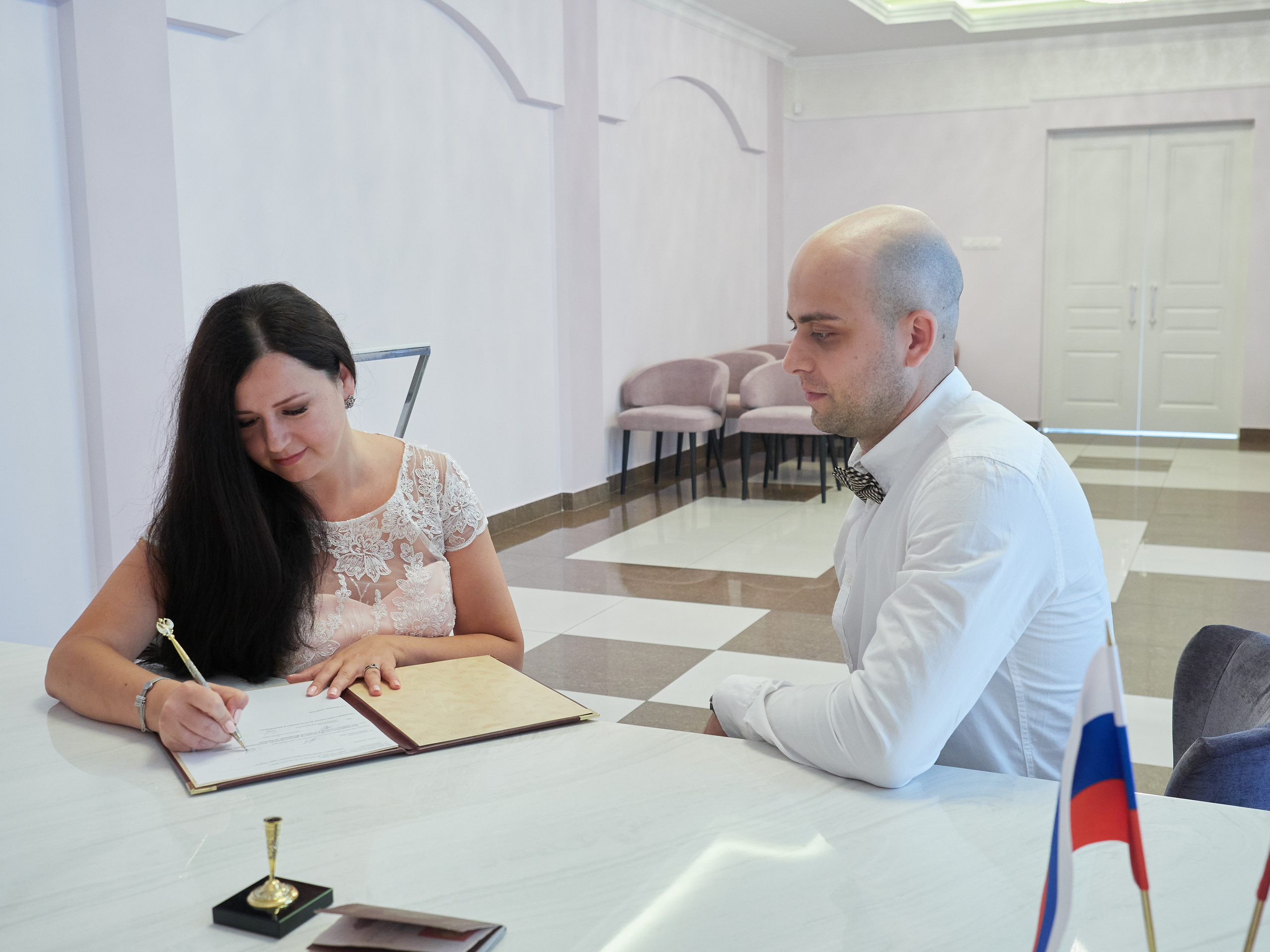 Гагаринский ЗАГС. Свадебный фотограф в Москве Никифоров-Гордеев Константин