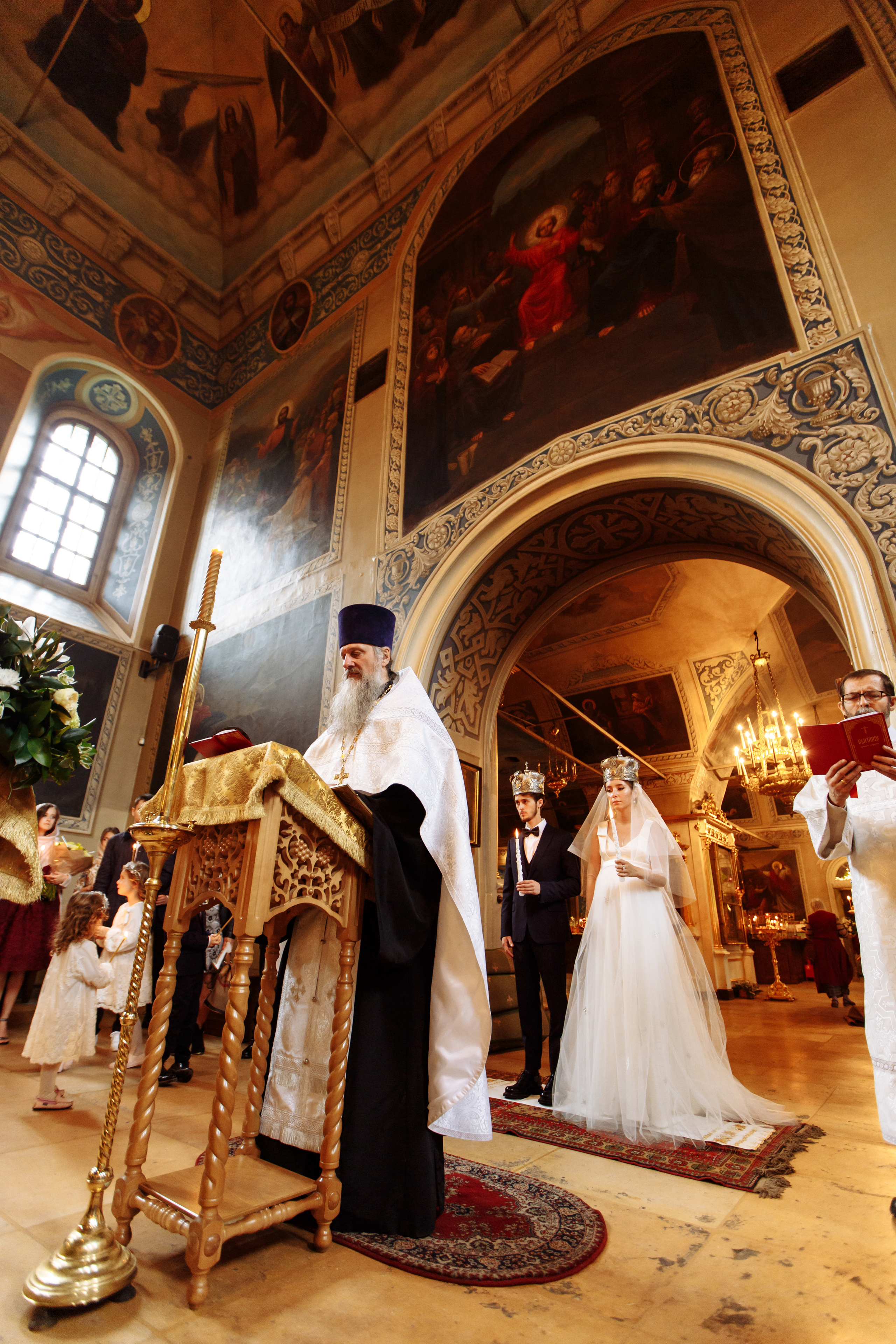 Венчание Кирилла и Валерии. Свадебный фотограф в Москве Никифоров-Гордеев Константин
