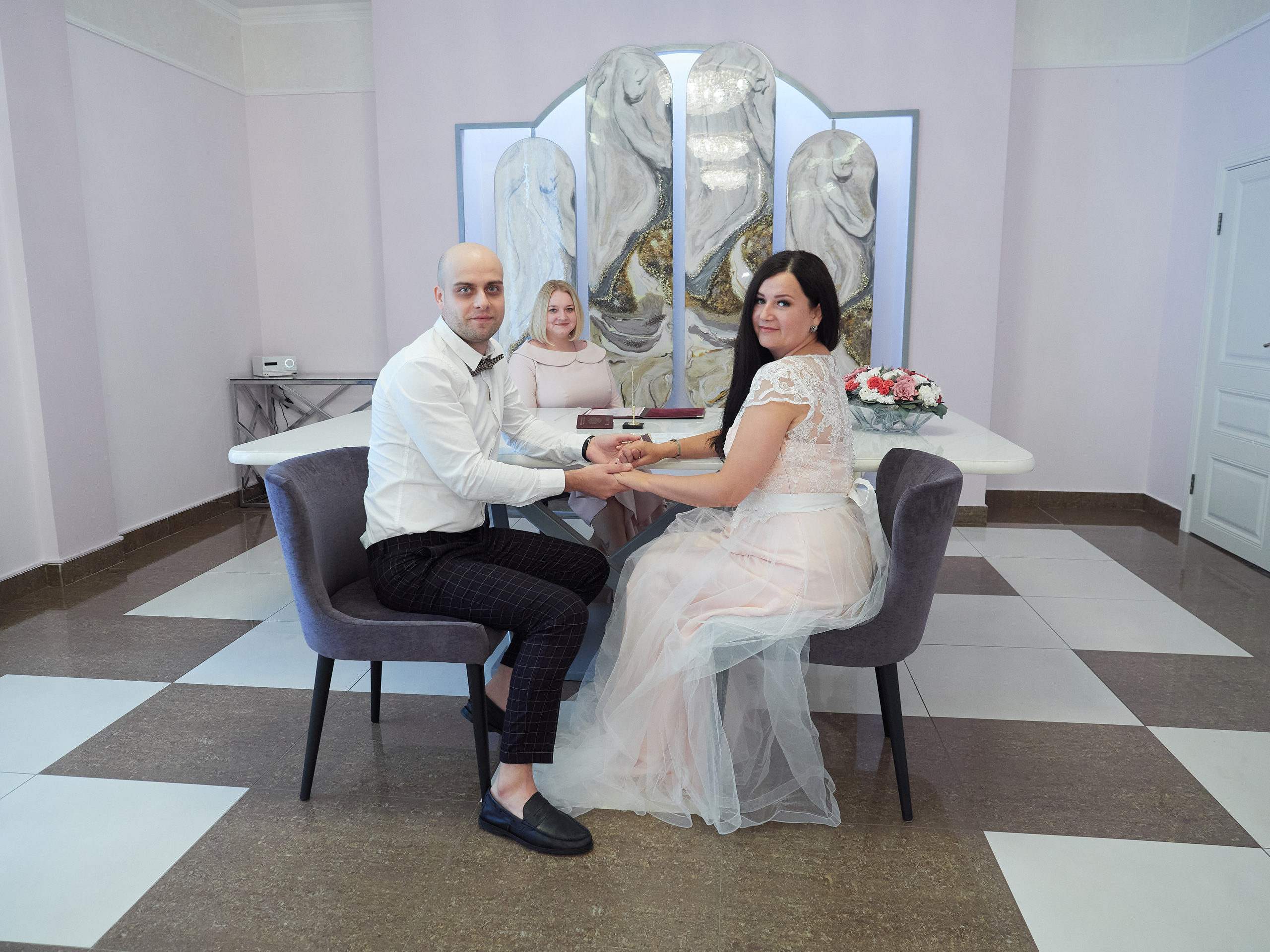 Гагаринский ЗАГС. Свадебный фотограф в Москве Никифоров-Гордеев Константин